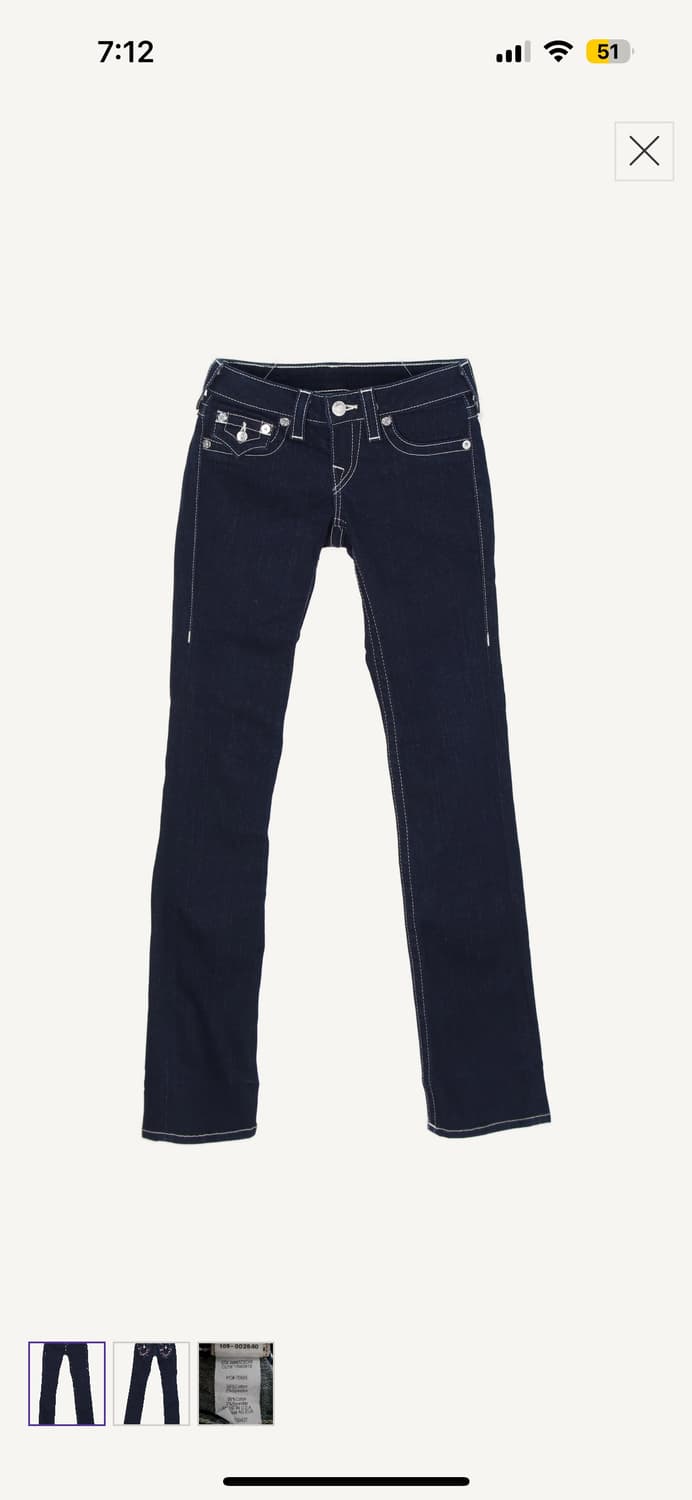 트루릴리전 청바지  상품이미지1