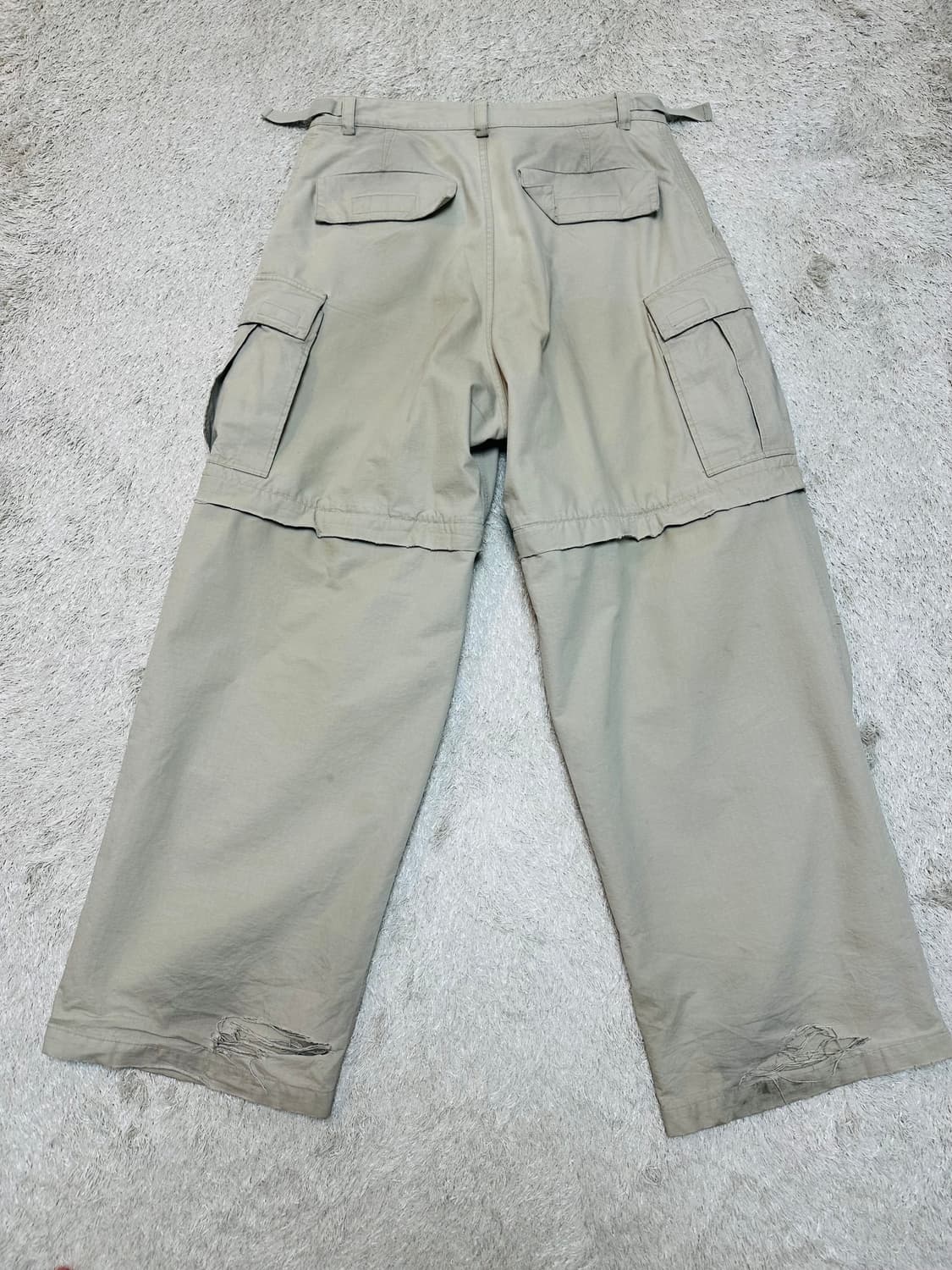 [48] 발렌시아가 립스탑 라지배기 카고팬츠 상품이미지4