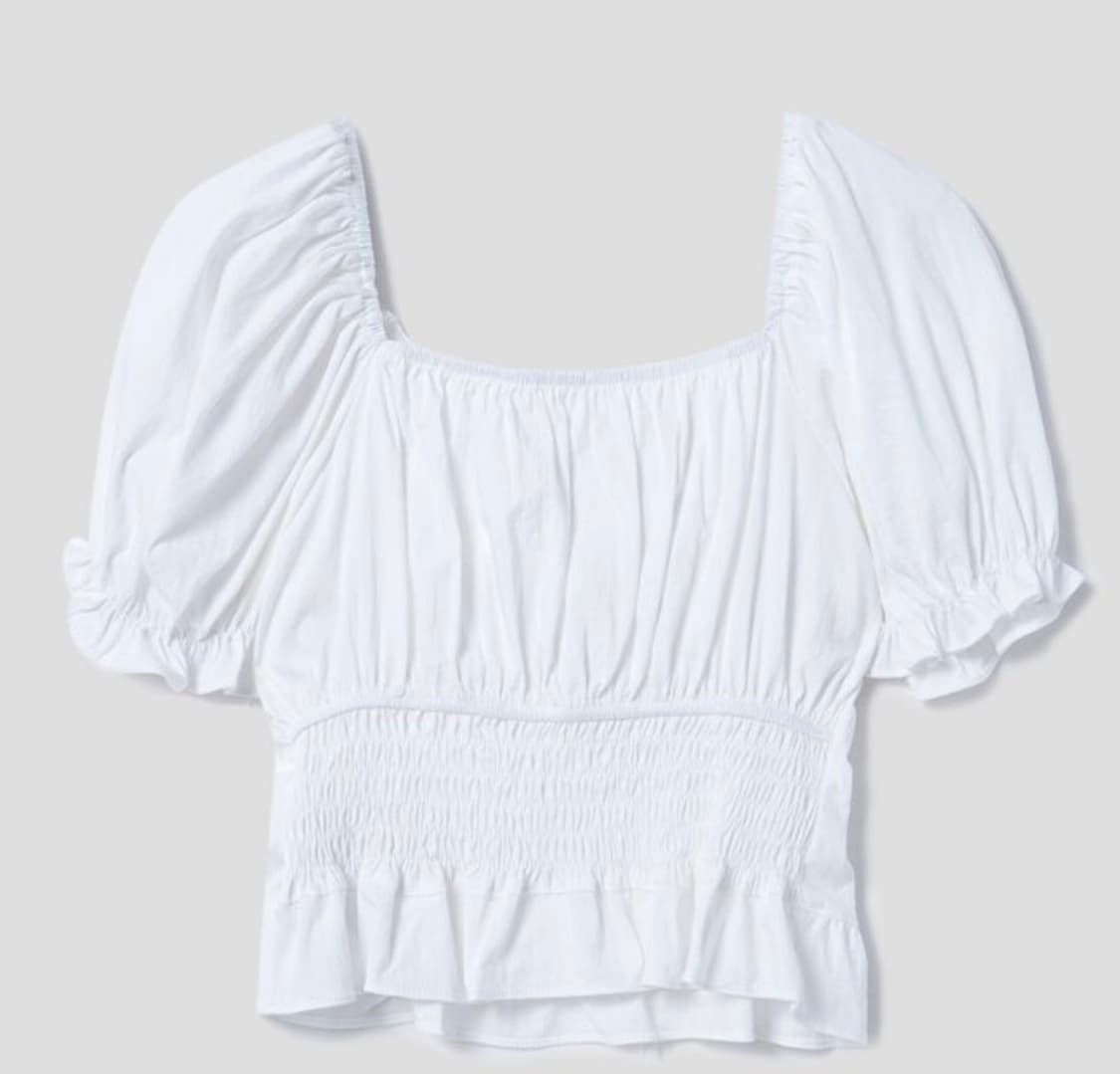 8seconds 아이보리 스퀘어 넥 블라우스 상품이미지2