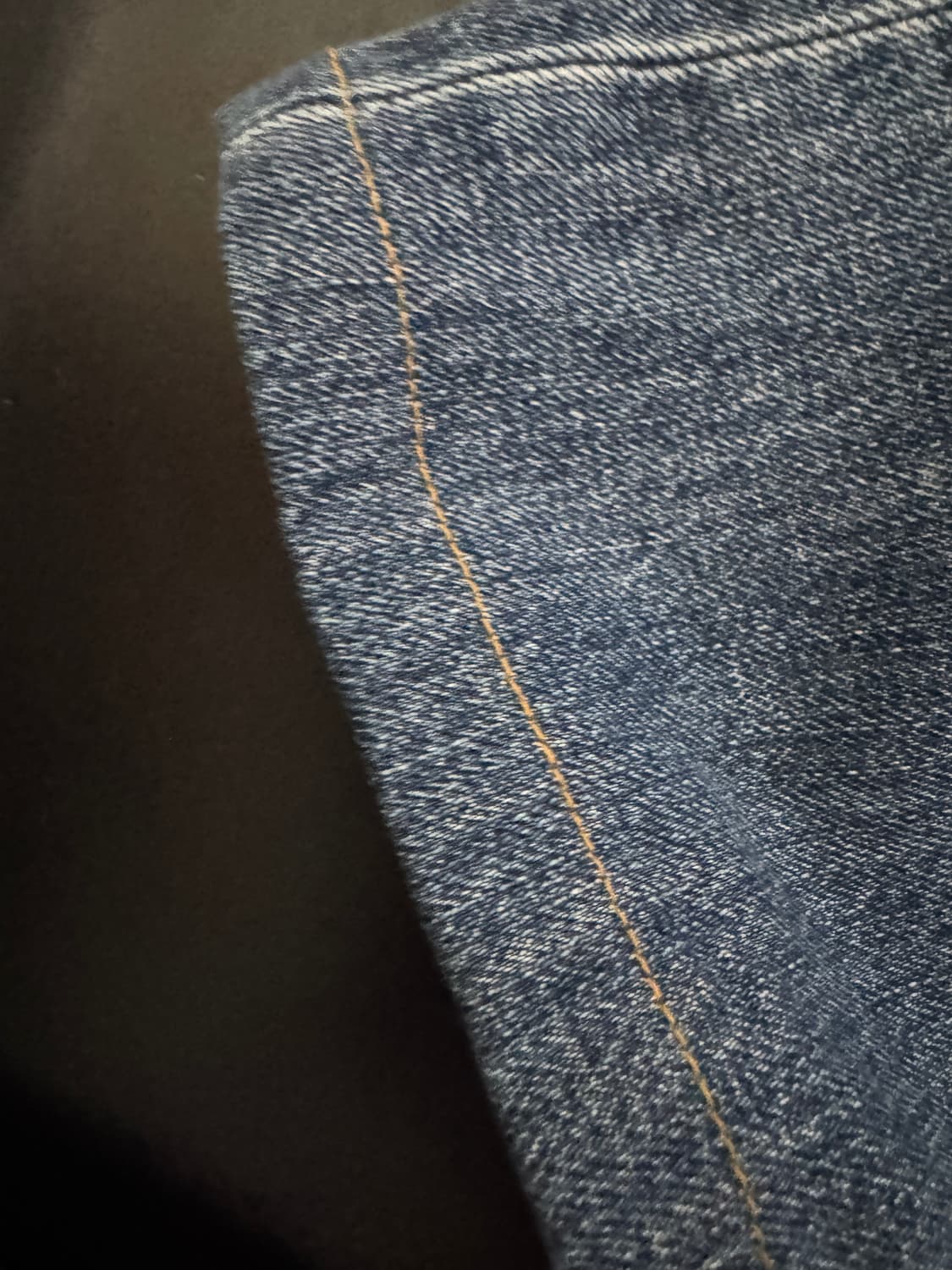 정품!! 칼하트 웝 워시드 로고 빈티지 워싱 데님팬츠 29.9인치 상품이미지8