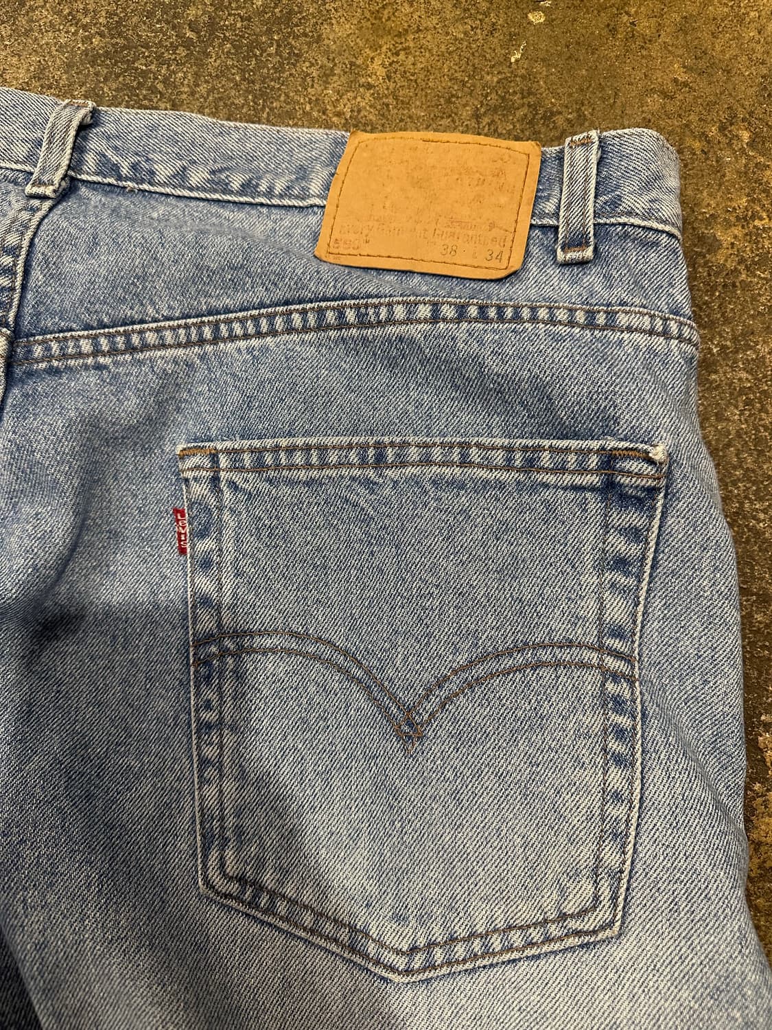 빈티지 00s 리바이스 569 데님 팬츠  상품이미지3