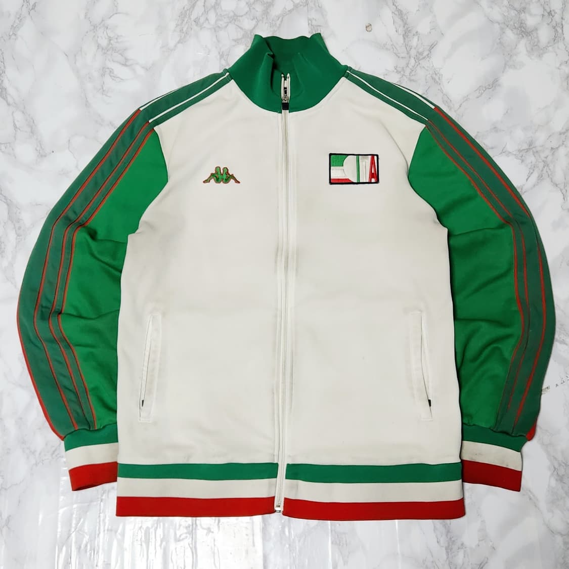 카파 이탈리아 빅로고 올드스쿨 사이드라인 트레이닝 져지 자켓 상품이미지4