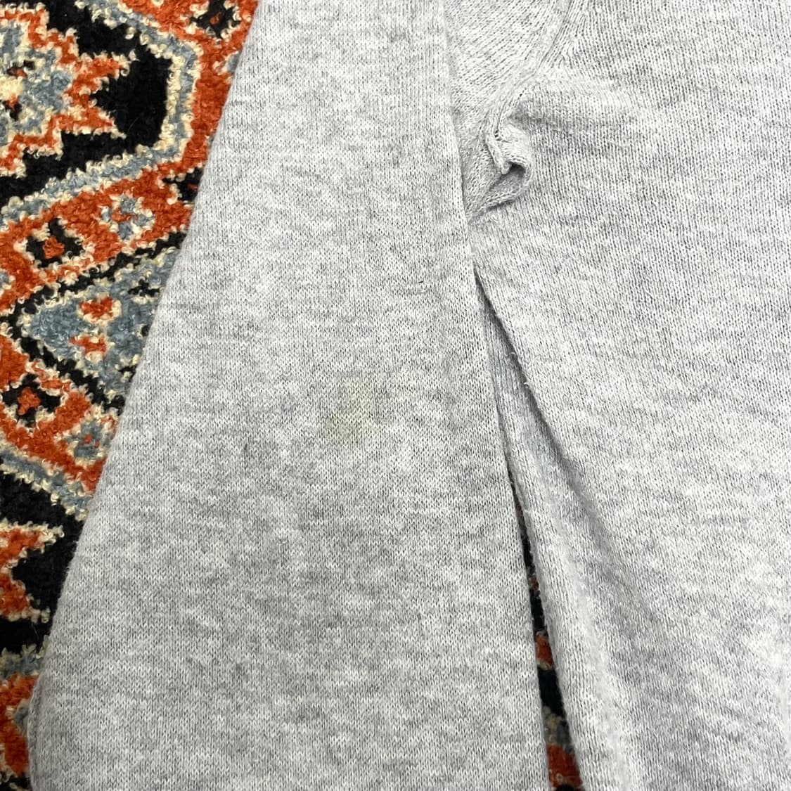 타미힐피거데님 그레이 와이넥 가디건 여성M 상품이미지3