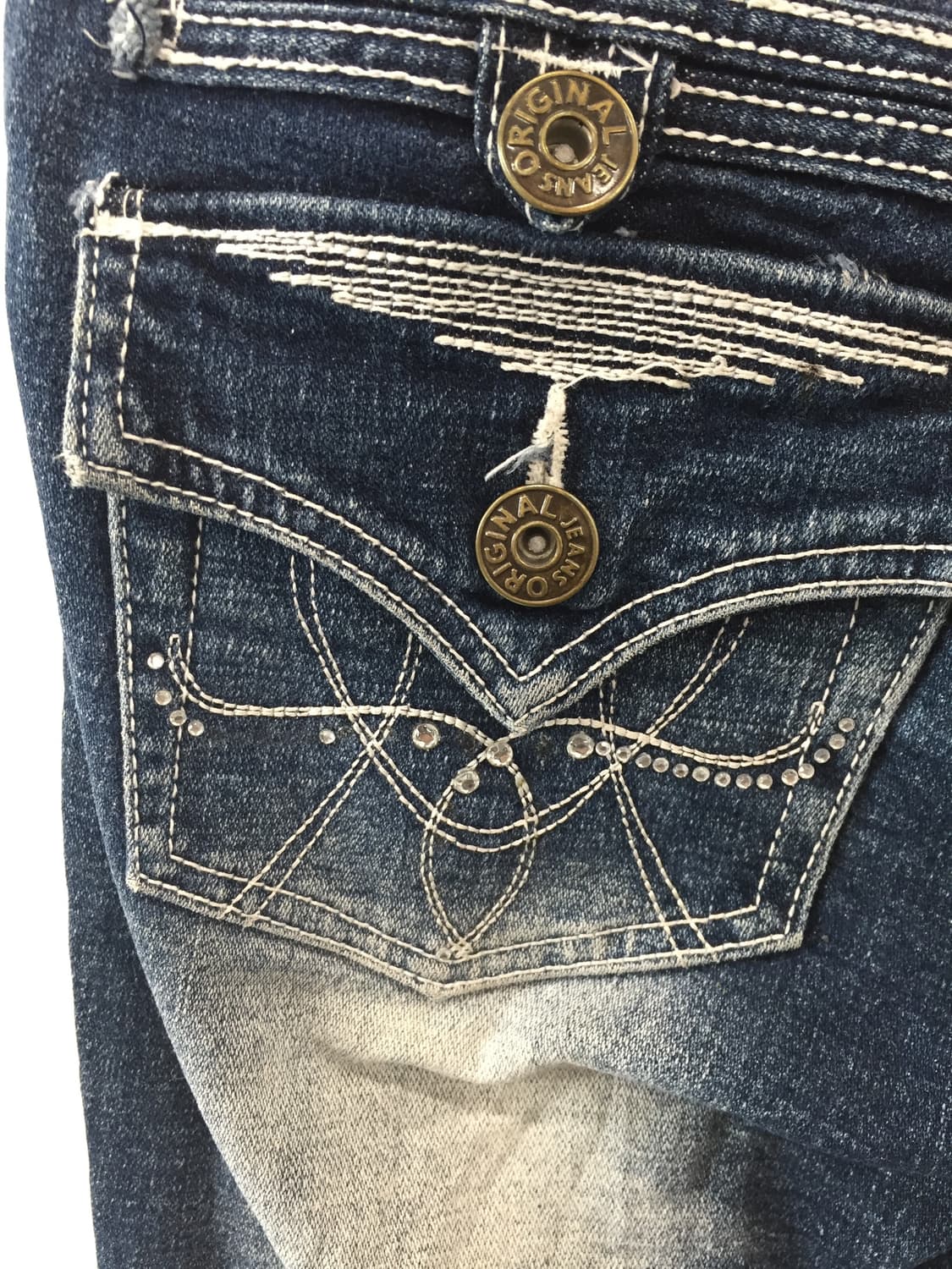 The Vintage Y2k Skinny denim pants 상품이미지7