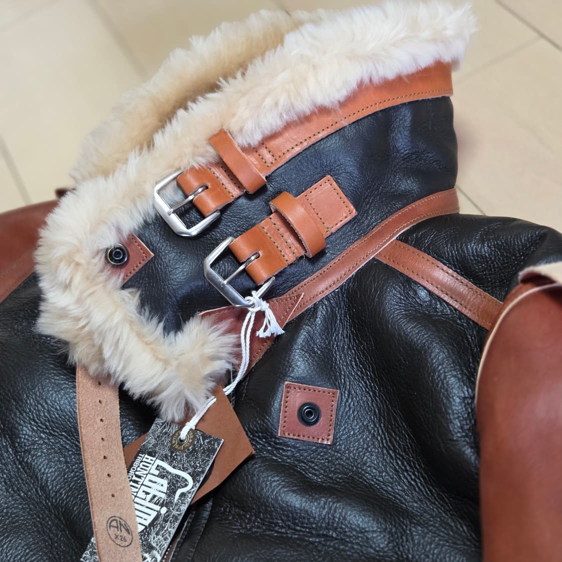 Colimbo 콜림보 B-3 무톤 무스탕 자켓 상품이미지5