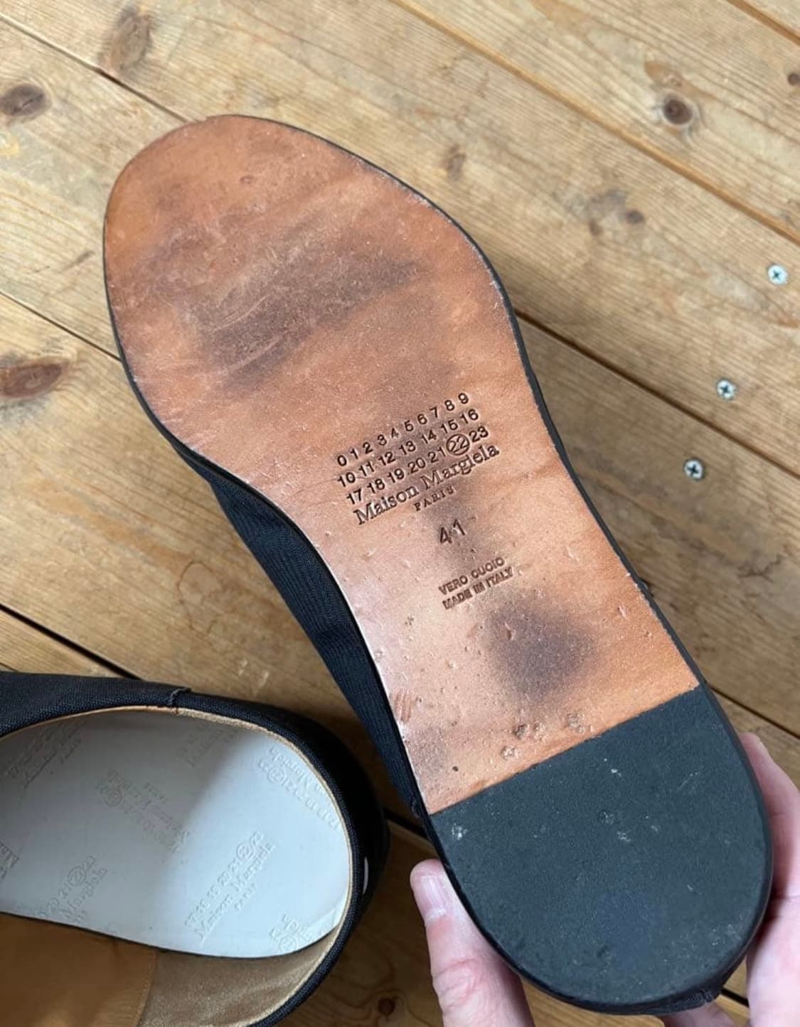 (NFS) 마르지엘라 패브릭 로퍼 41(265) 상품이미지4