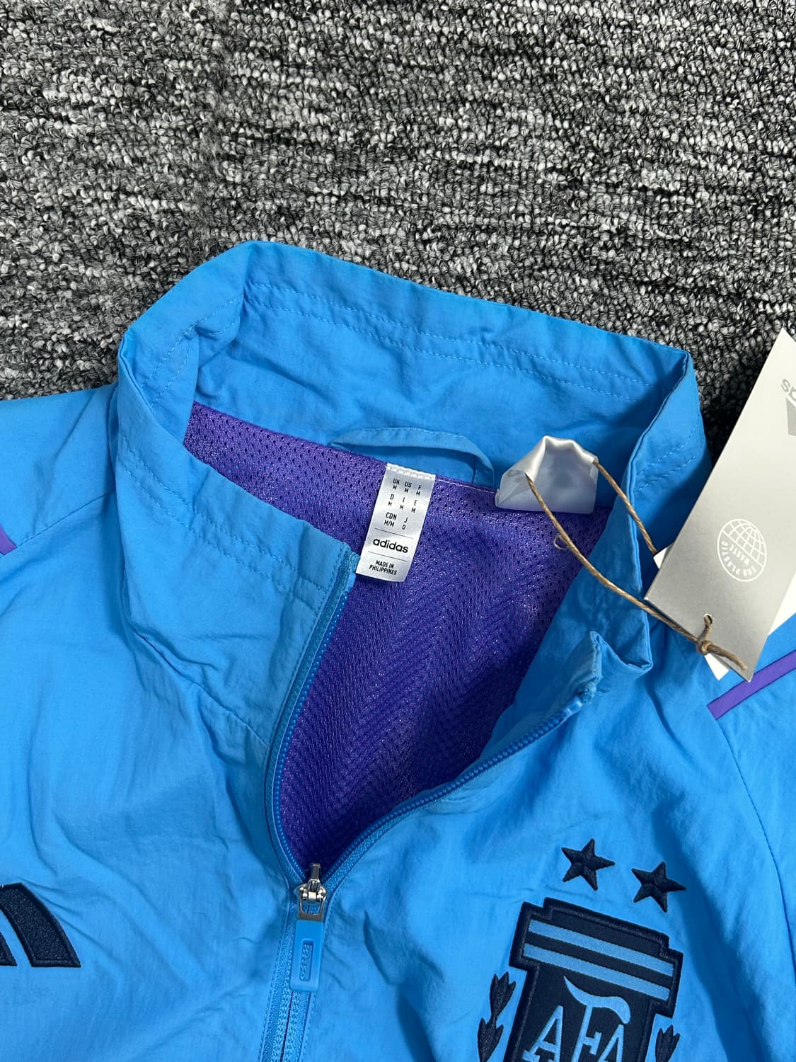 아디다스 21-22 아르헨티나 바람막이 새제품 M 상품이미지5