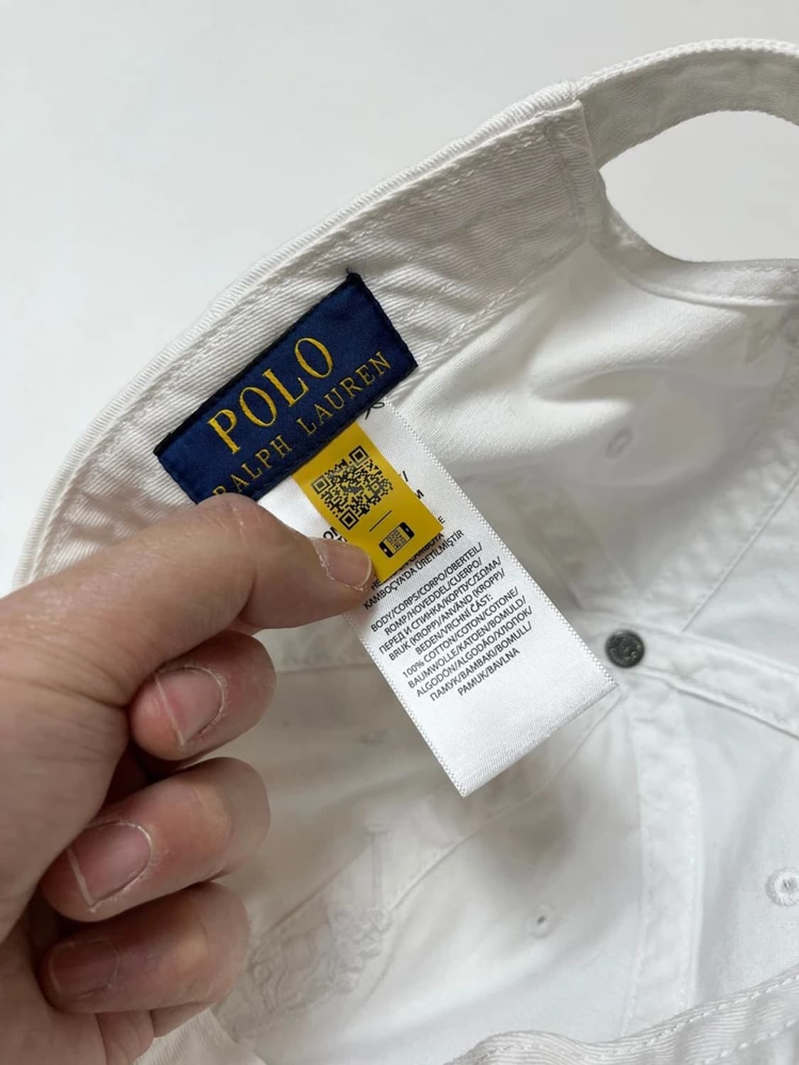 폴로 랄프로렌 빅포니 큐알 신형 치노 볼캡 Q1321 상품이미지6