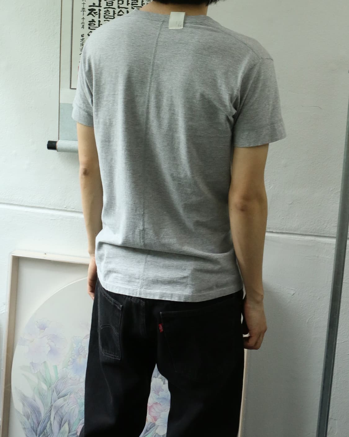 N.HOOLYWOOD 그레이 티셔츠  상품이미지3