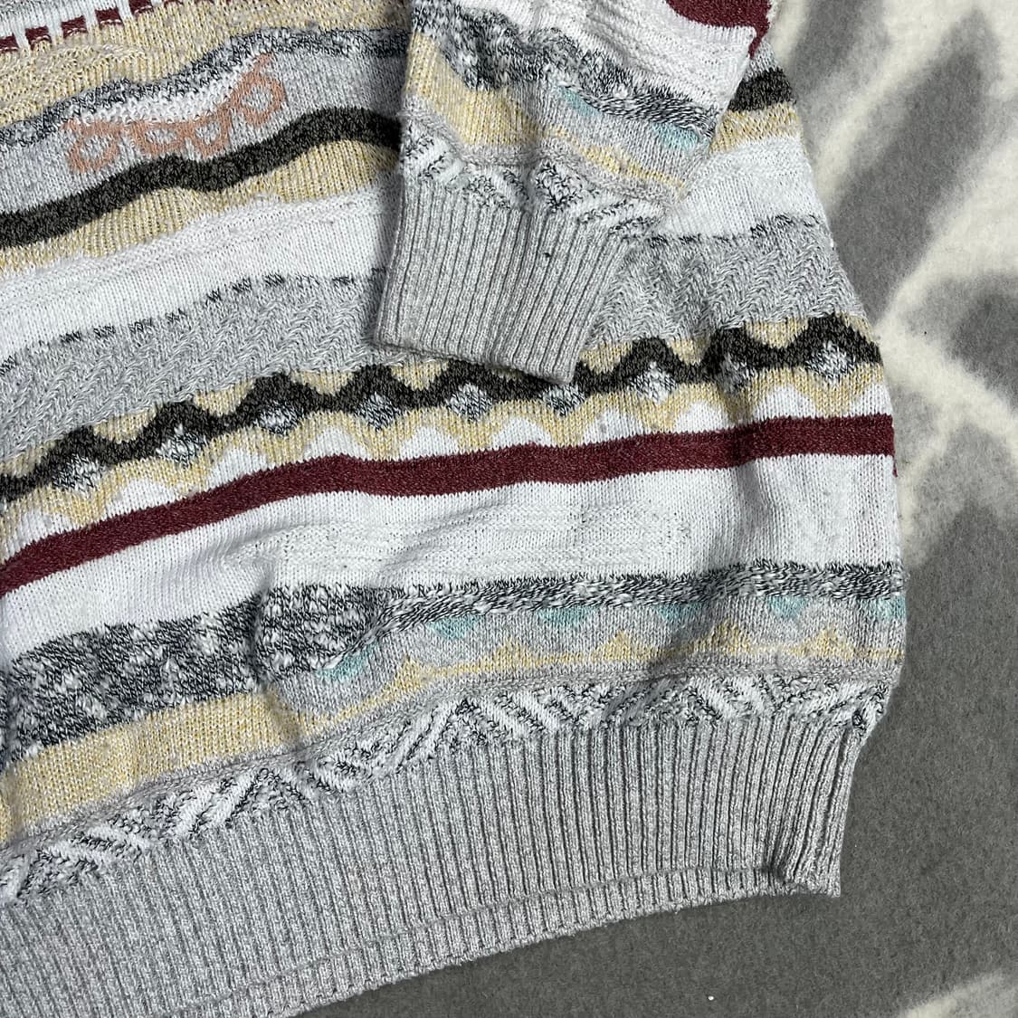 [South Coast] 90's 빈티지 케이블 니트 상품이미지3
