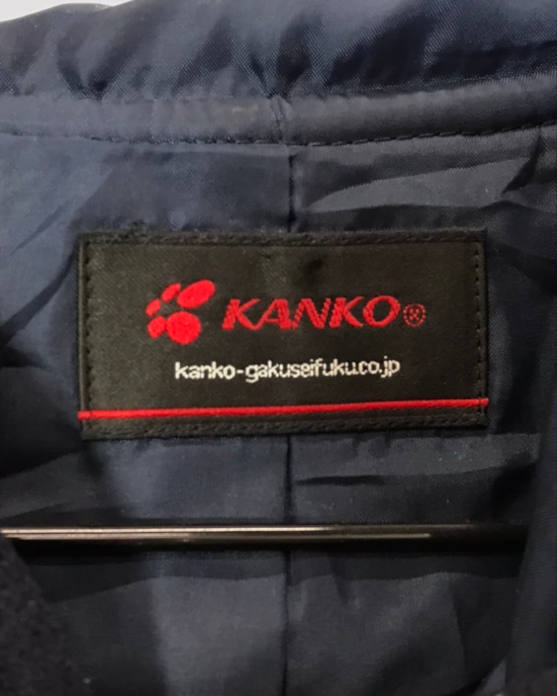 KANKO Japan Navy Wool Blend Duffle Coat 상품이미지3
