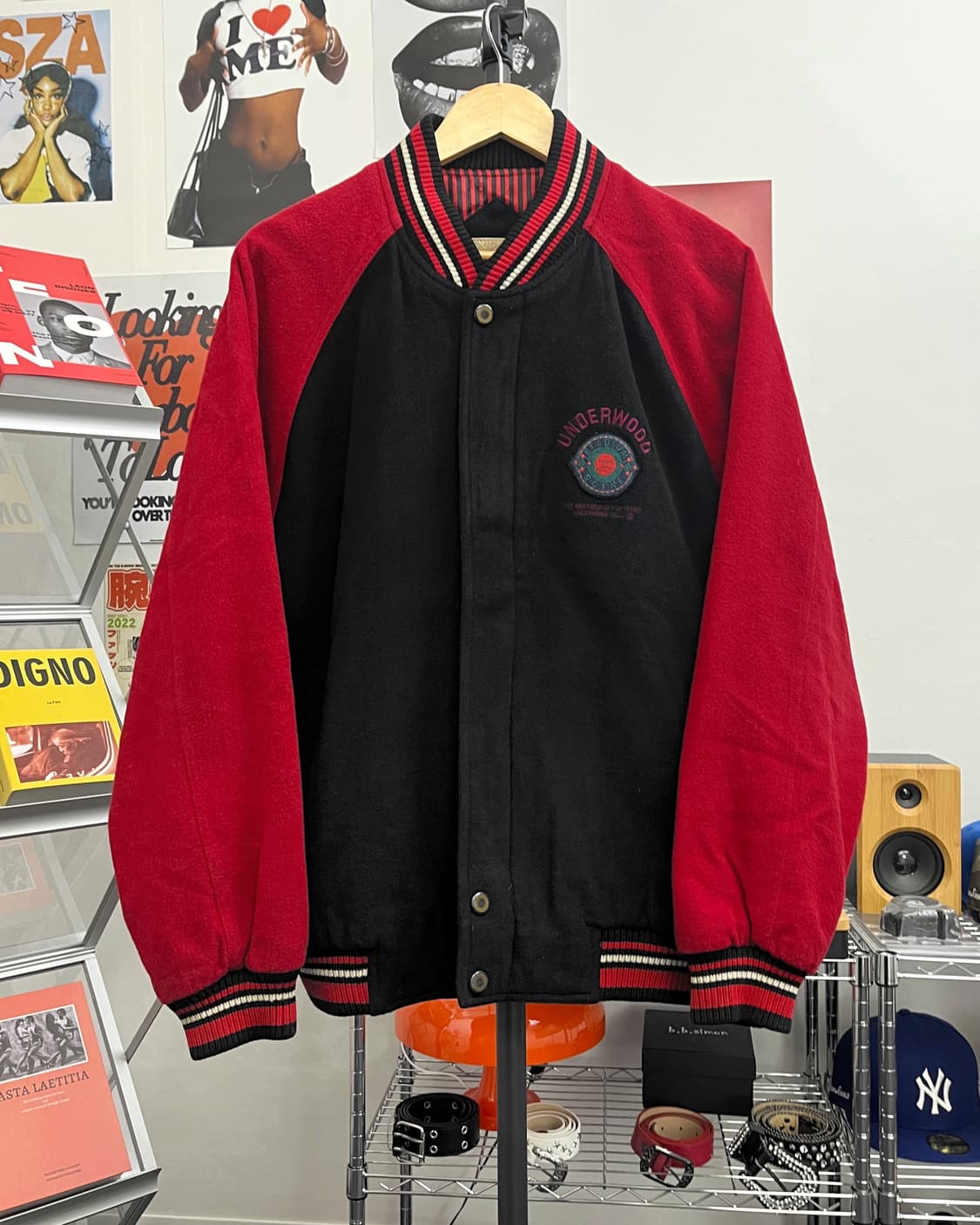 올드 빈티지 울 바시티 자켓 상품이미지5