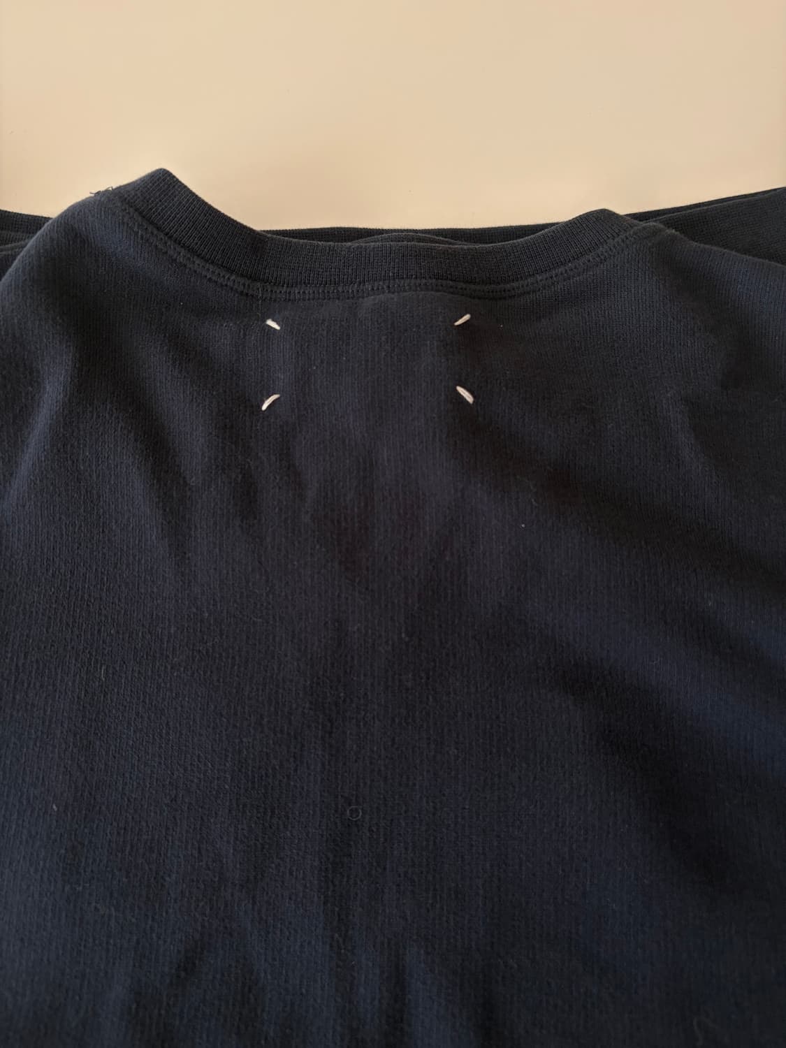 마르지엘라 스웻셔츠 50 네이비 상품이미지2