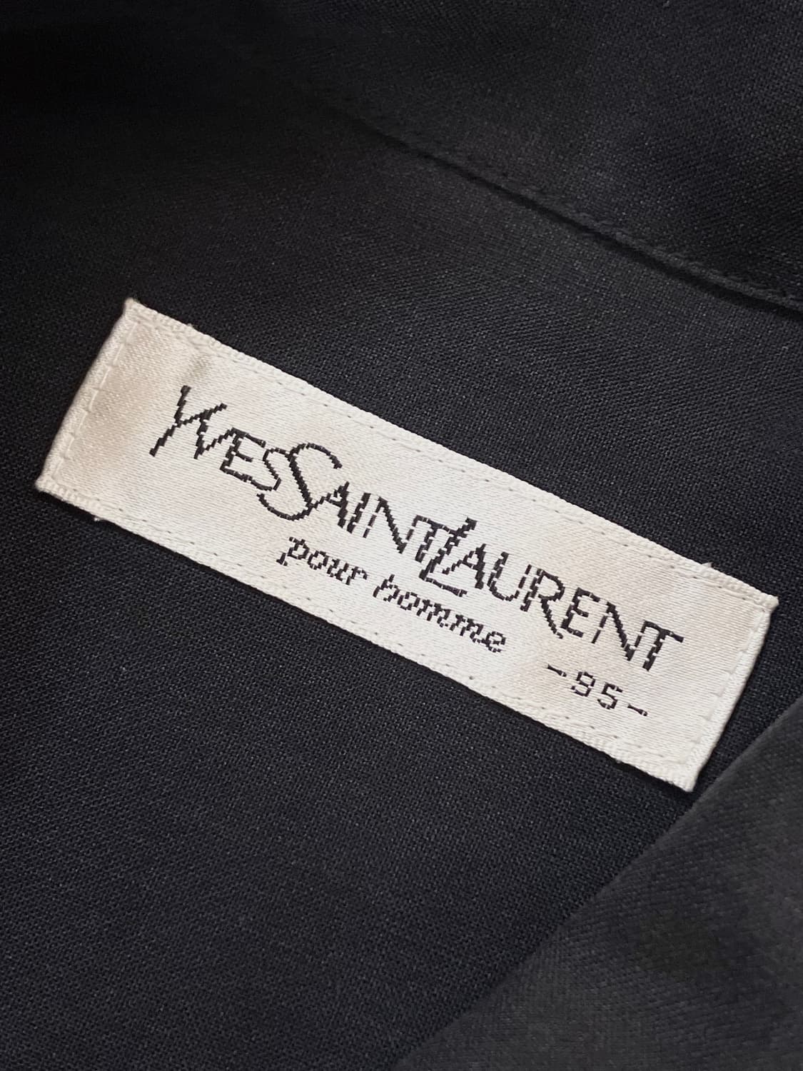 입생로랑 반팔 셔츠 블랙 95 #csz3303 상품이미지5