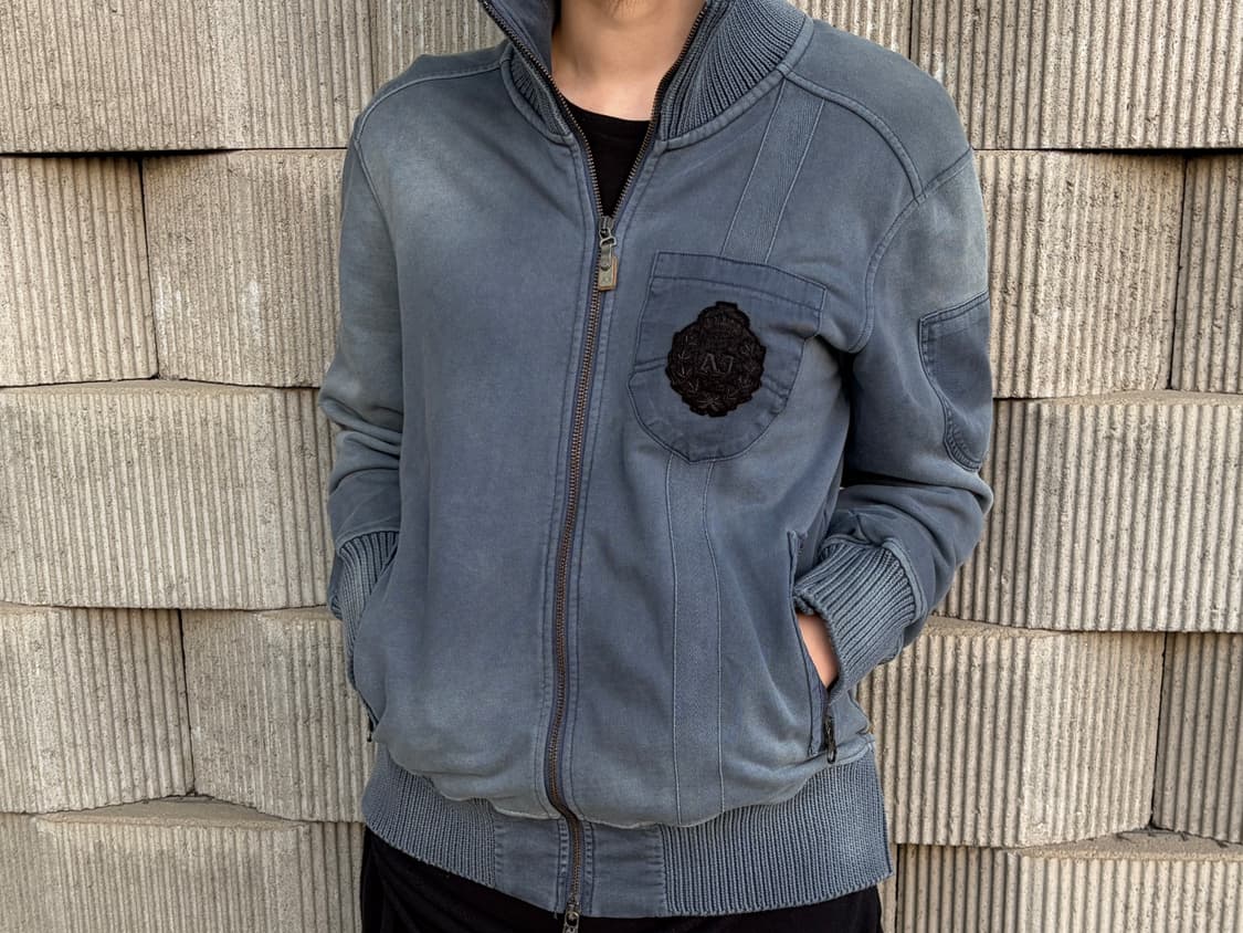 아르마니 진스 페이딩 집업 상품이미지3