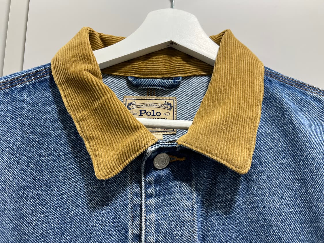 폴로 덩가리 청자켓 M(1회착용) 상품이미지2