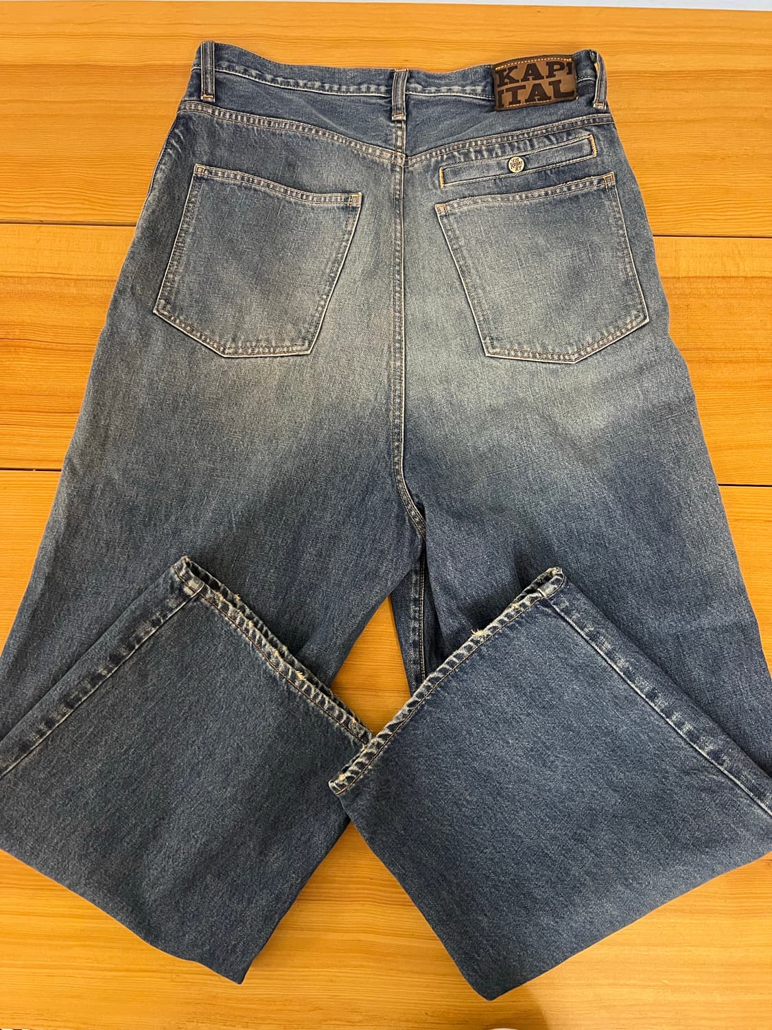 캐피탈 14OZ DENIM PORT BAGGY PANT 상품이미지8