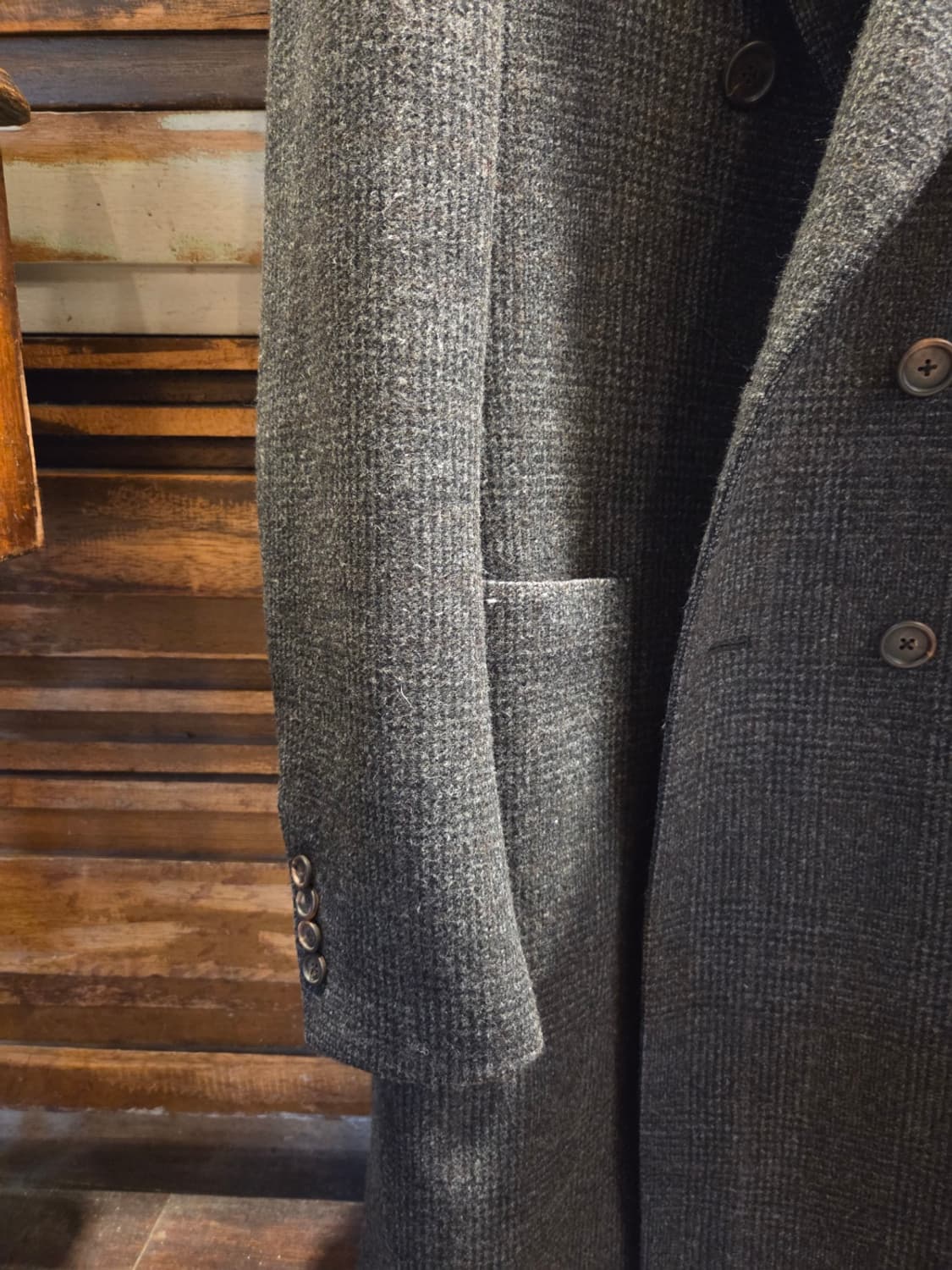 라르디니 더블브레스티드코트 상품이미지5