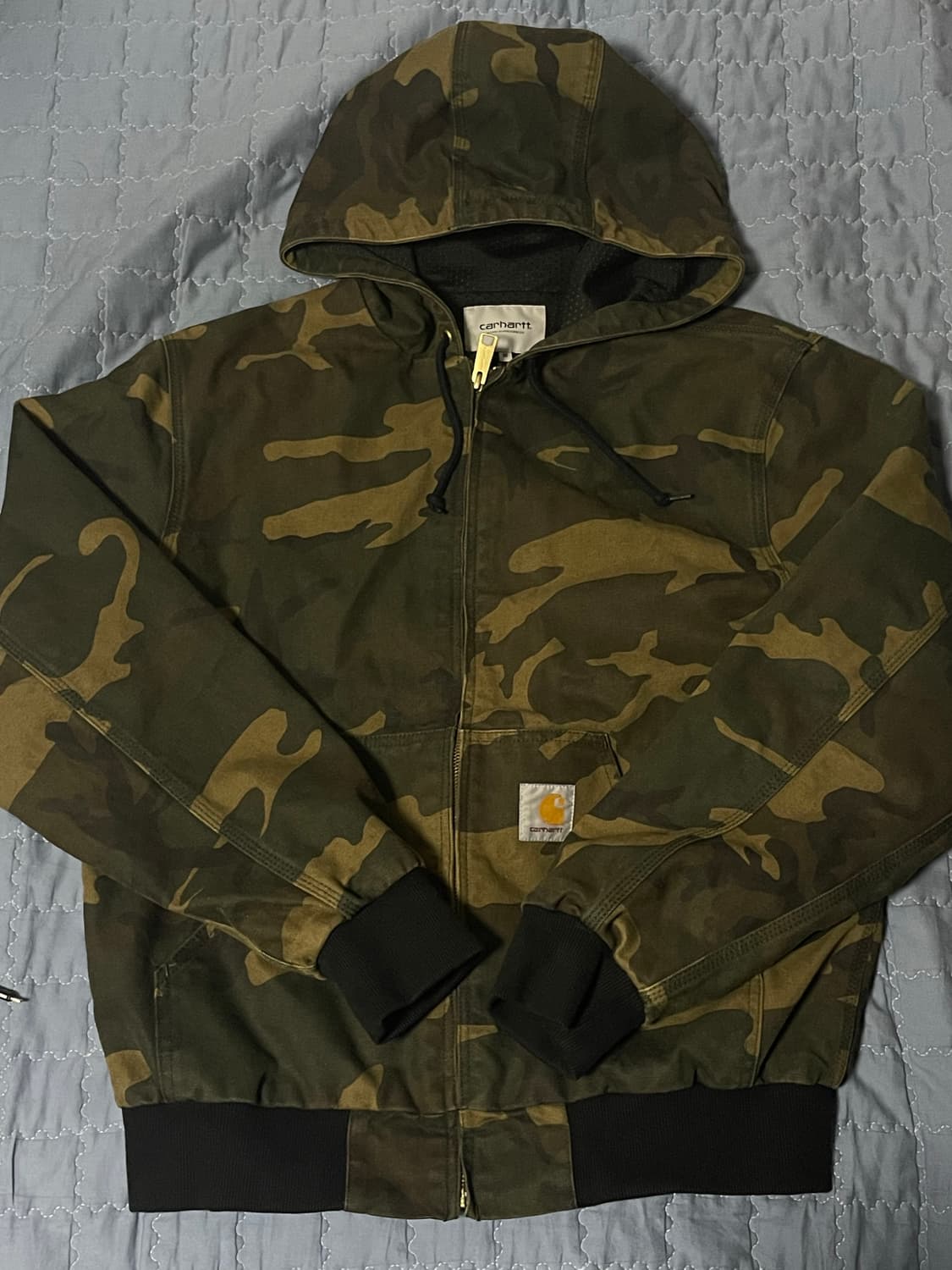 칼하트wip 카모 액티브 자켓 M 상품이미지1