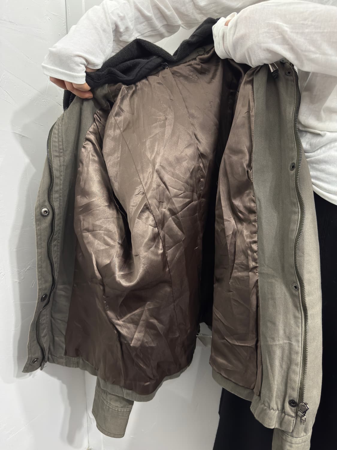 stud design hood jacket 상품이미지6