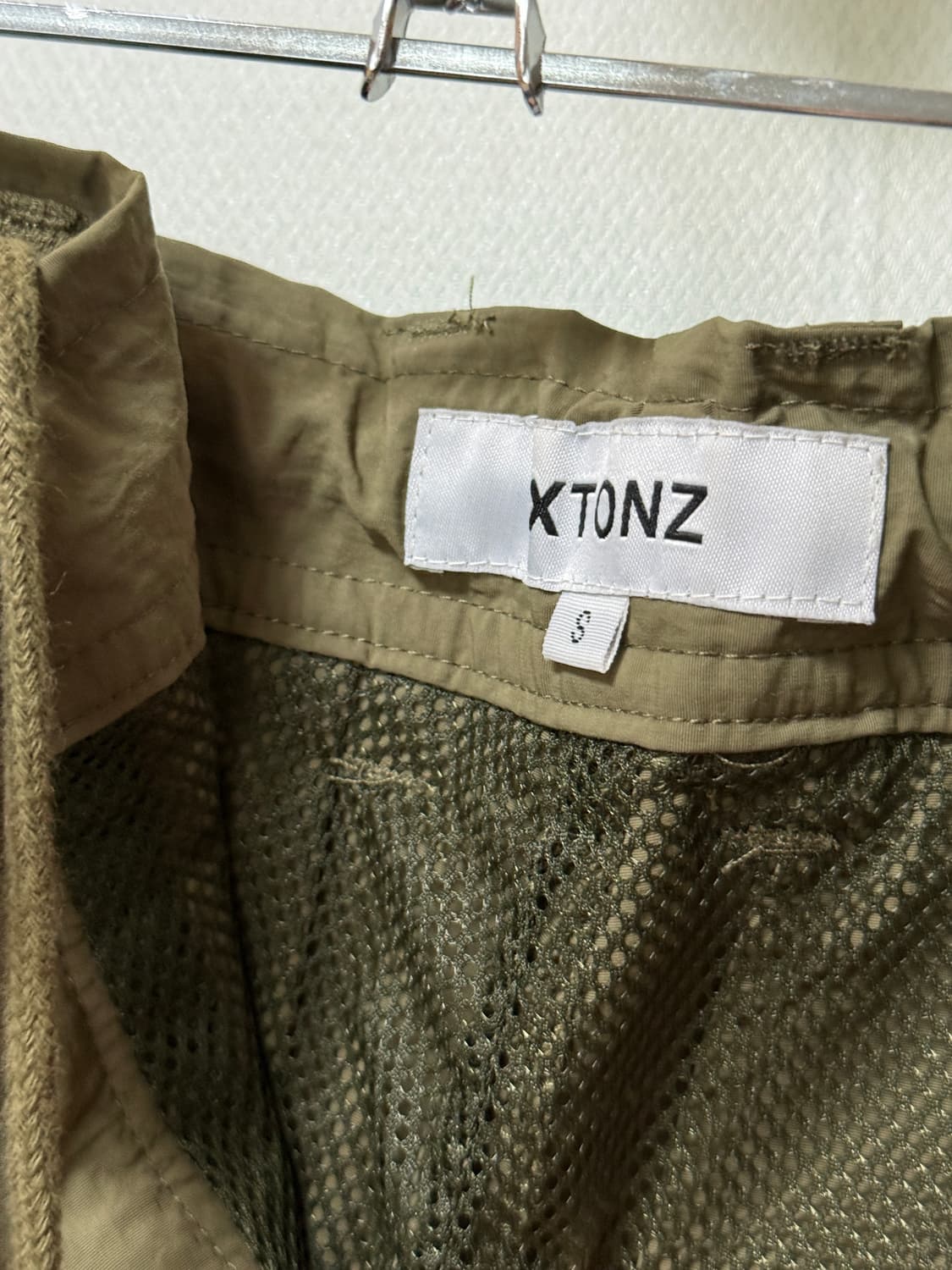 엑스톤즈 xp127 셔링 카고 팬츠 상품이미지3