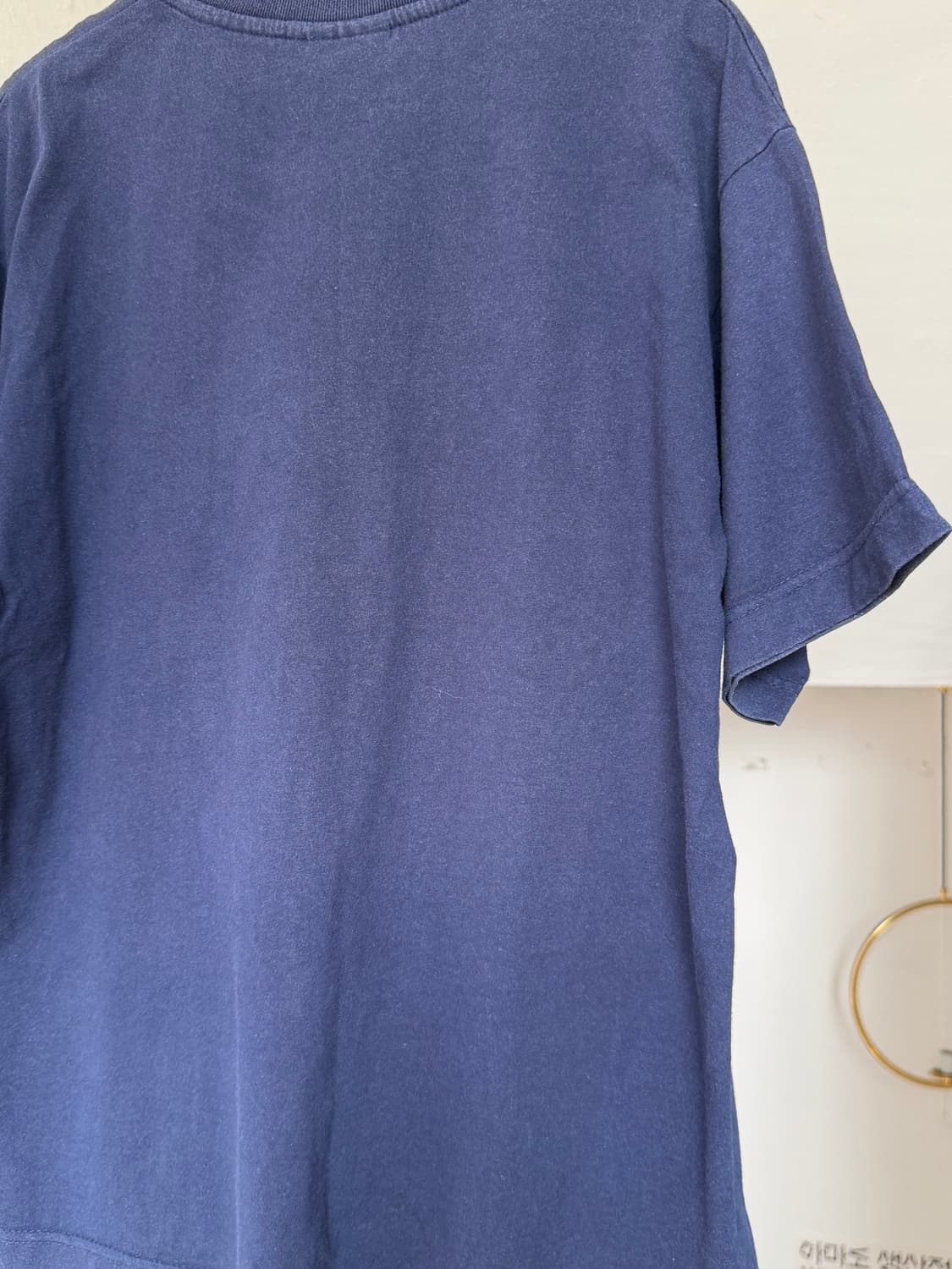 빈티지 네이비 자수 티셔츠 상품이미지6