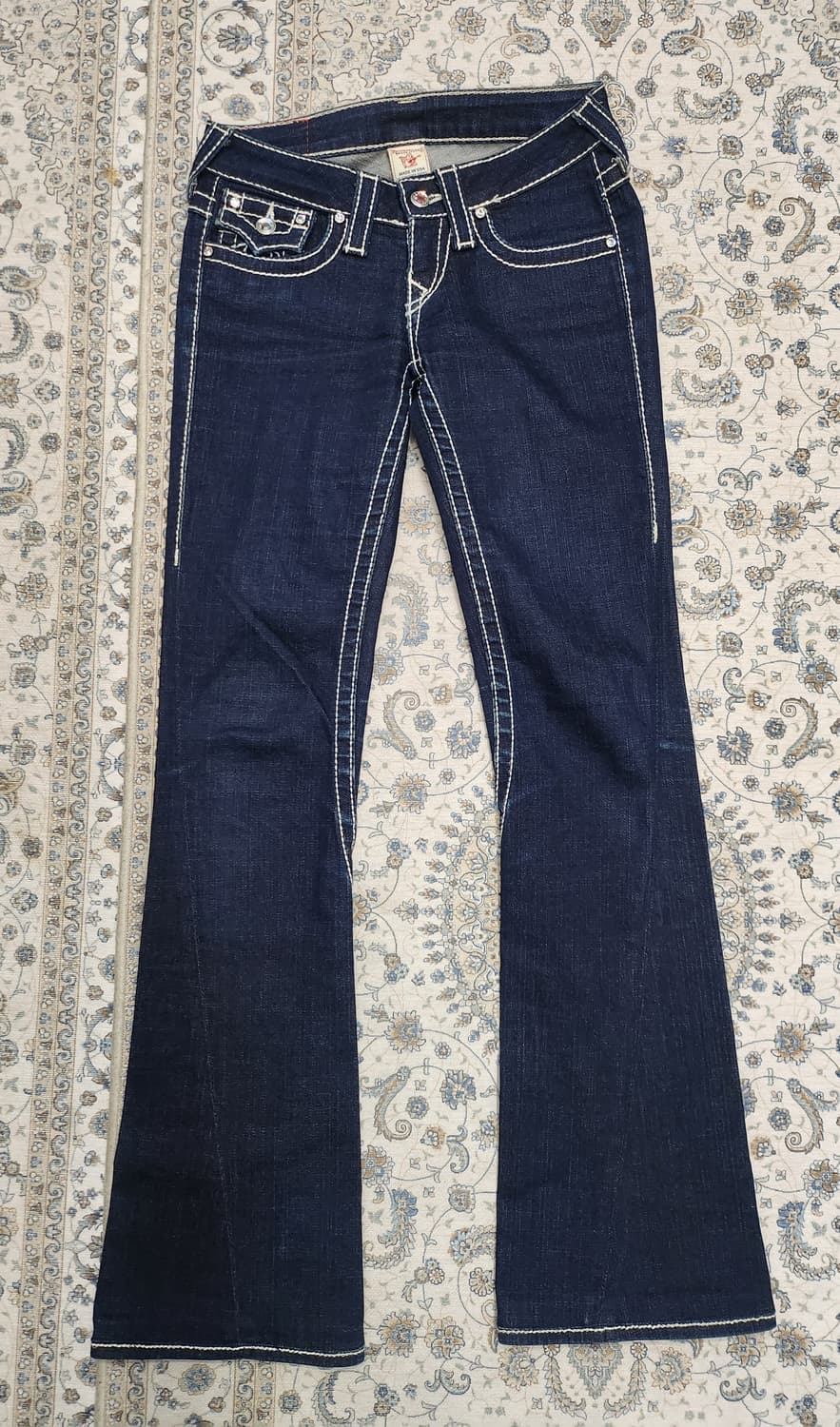 트루릴리젼 부츠컷 진청 데님팬츠 24 (25-27) 상품이미지1