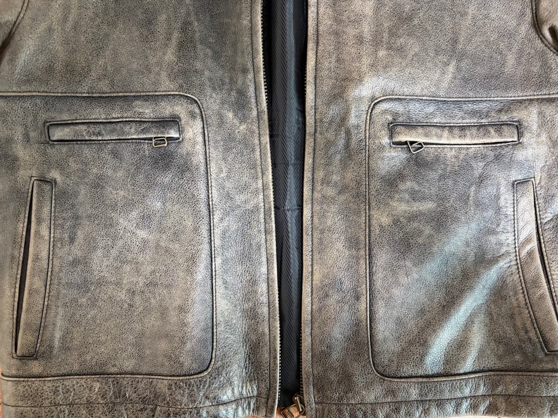 리바이스 Made 1850 투홀스 패치 레더자켓 상품이미지2