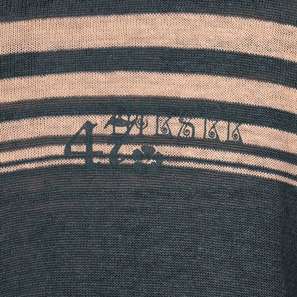 Diesel 스트라이프 카라 니트 (XL) 상품이미지6