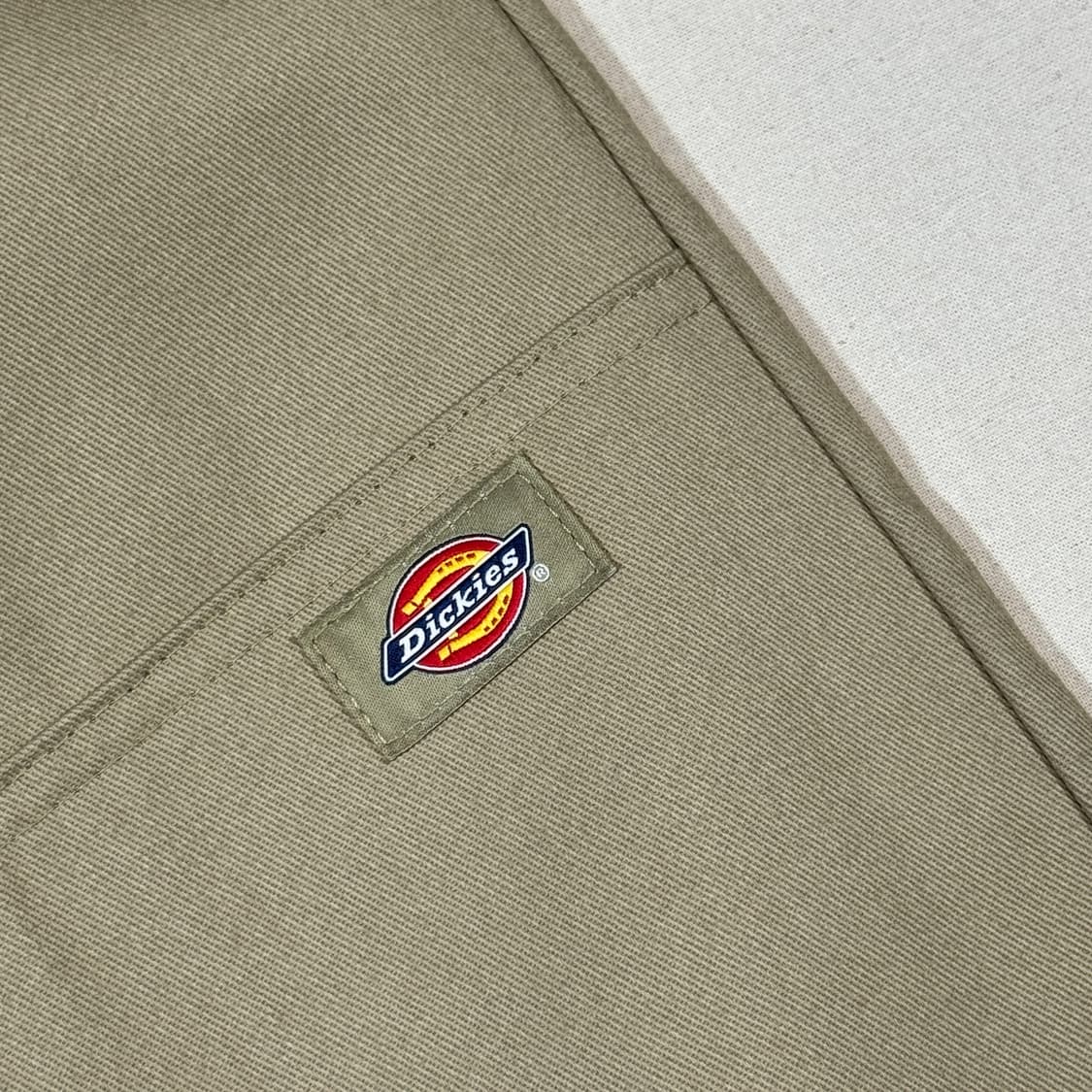 33inch) 디키즈 더블니 루즈핏 카키 컬러 면바지 치노팬츠 상품이미지3
