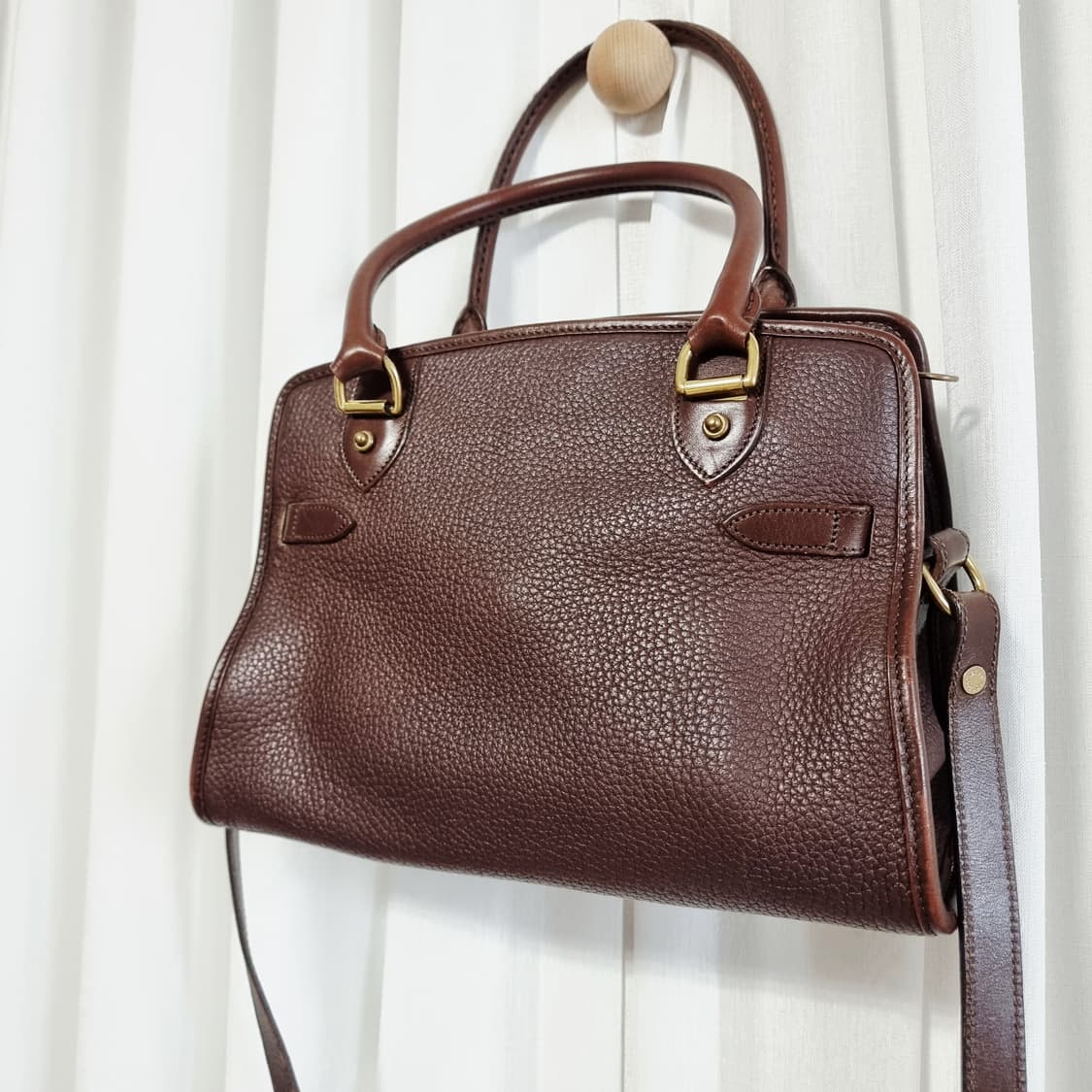 두니앤버크 소가죽 숄더백 토트백 핸드백 가방 >> 상태굿 상품이미지6