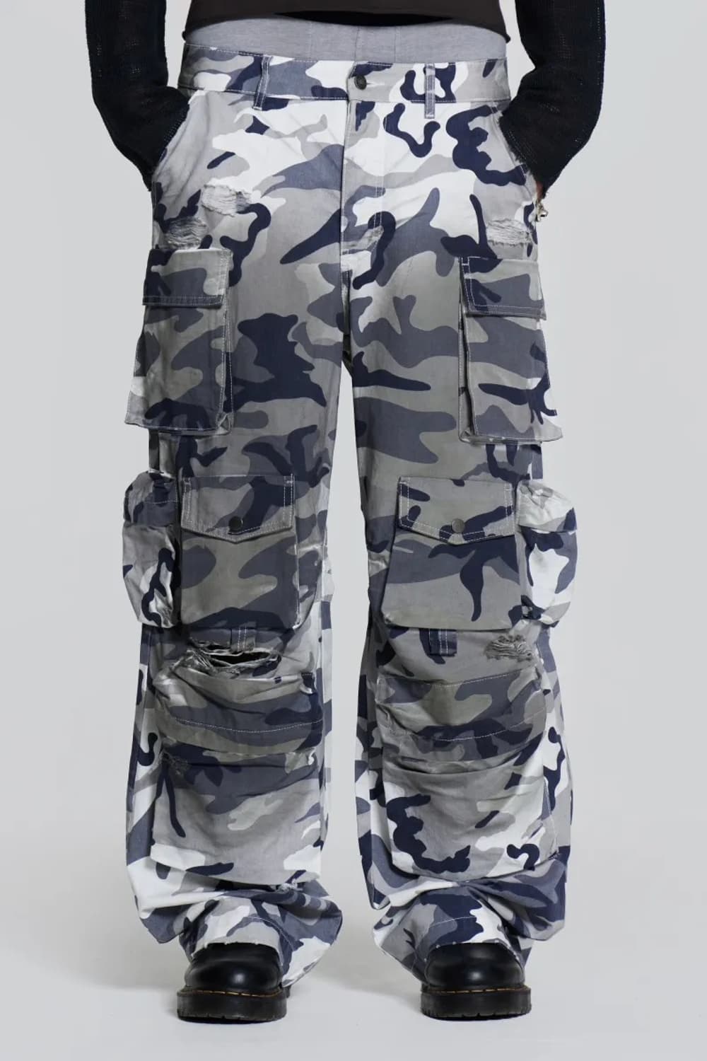 Jaded london siberia 카모 카고팬츠 L 상품이미지3