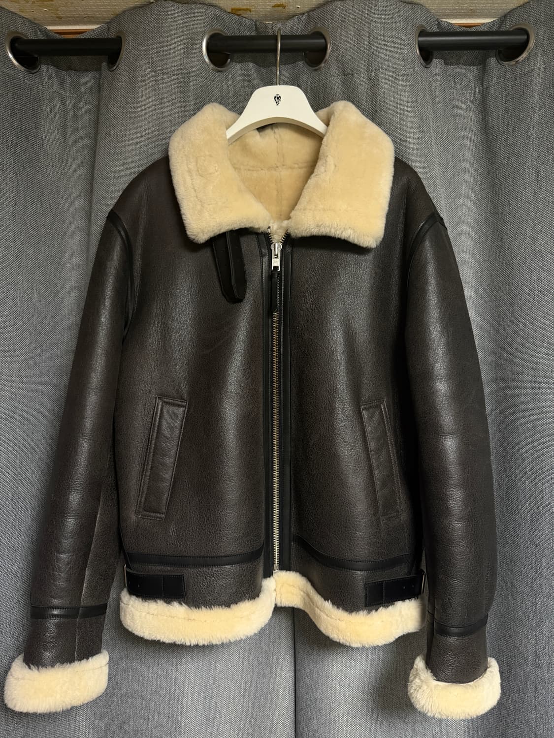 B-3 리얼 무스탕 L 상품이미지2