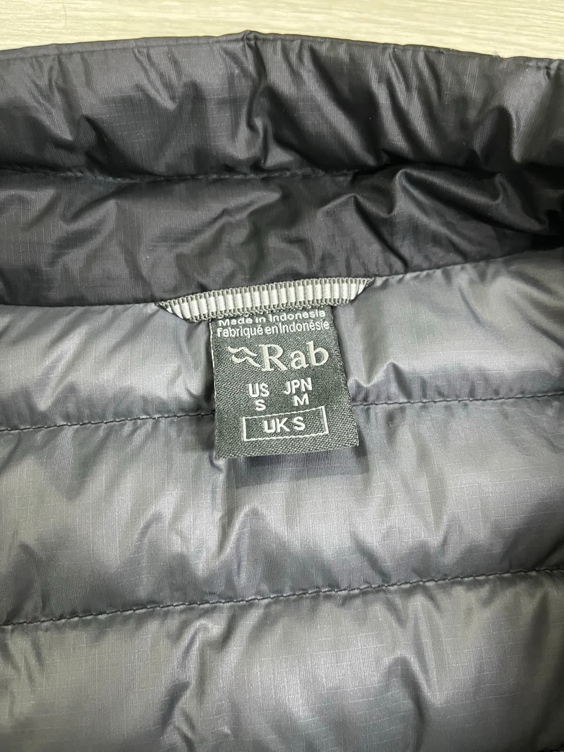 Rab 랩 마이크로자켓 블랙 s 경량패딩 상품이미지3