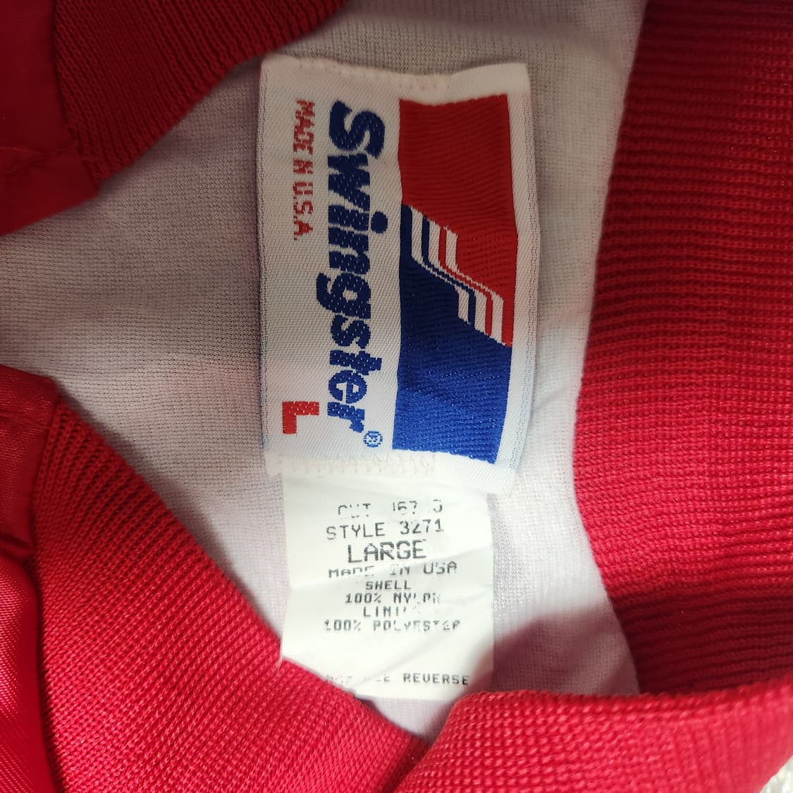 80s Swingster 새틴 코치자켓 (MADE IN USA) 상품이미지3