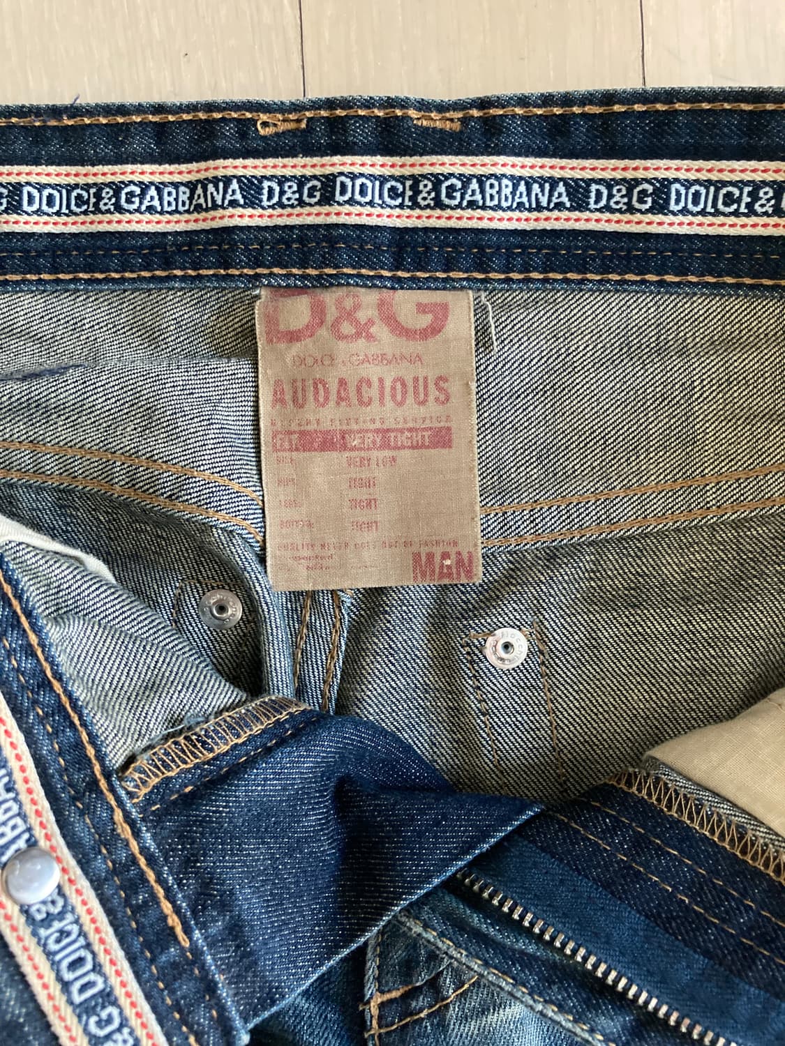 DOLCE&GABBANA 일자 데님팬츠 상품이미지2