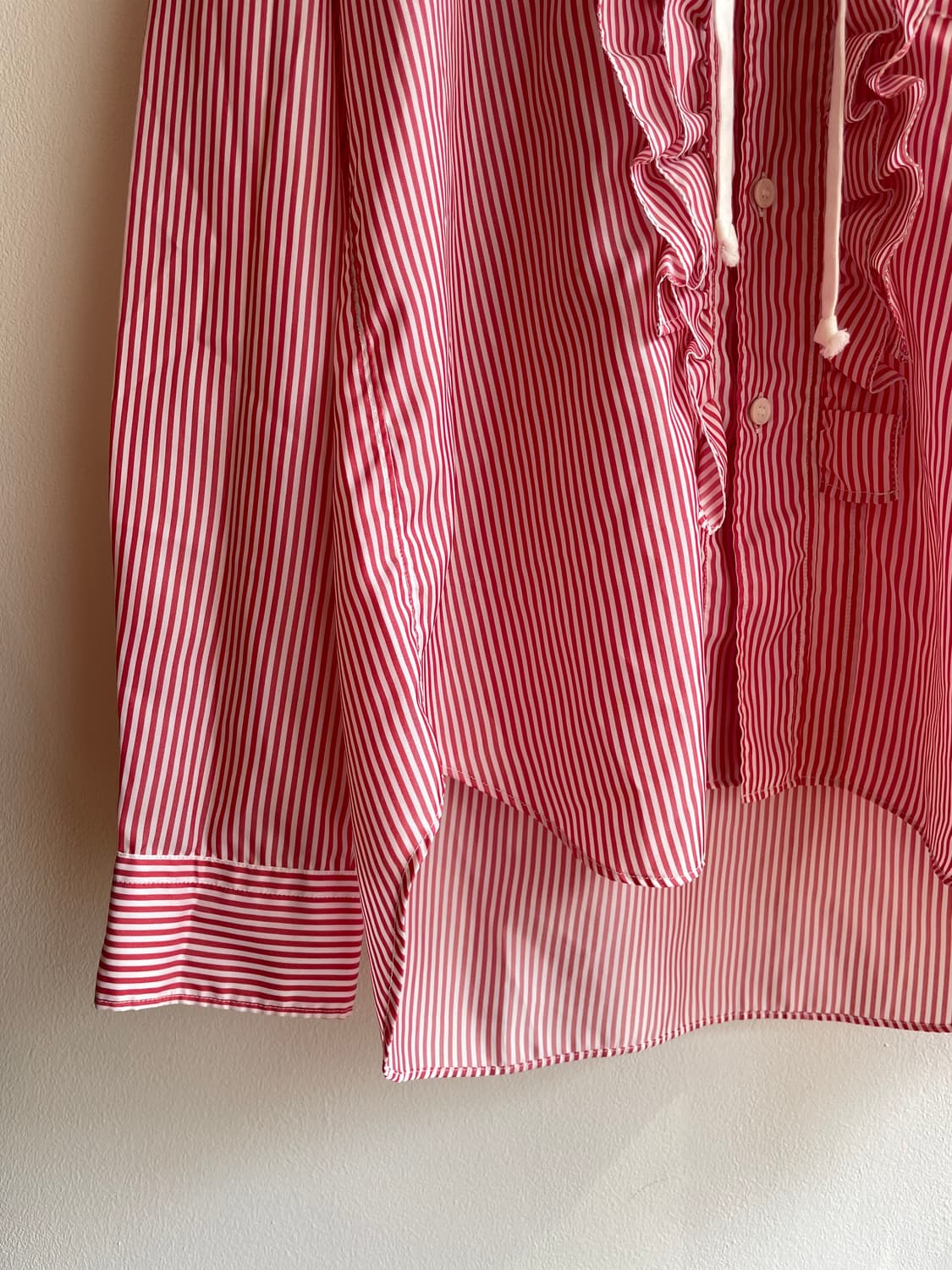 꼼데가르송 옴므 플러스 프릴링 셔츠 상품이미지2