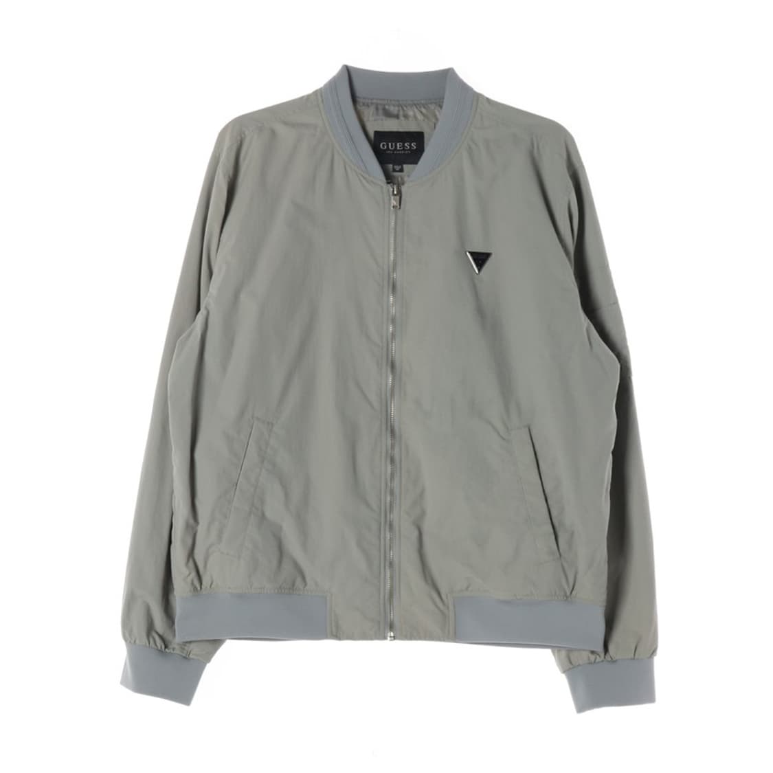 GUESS LA 삼각로고 미니멀 블루종 자켓 XXL 상품이미지1