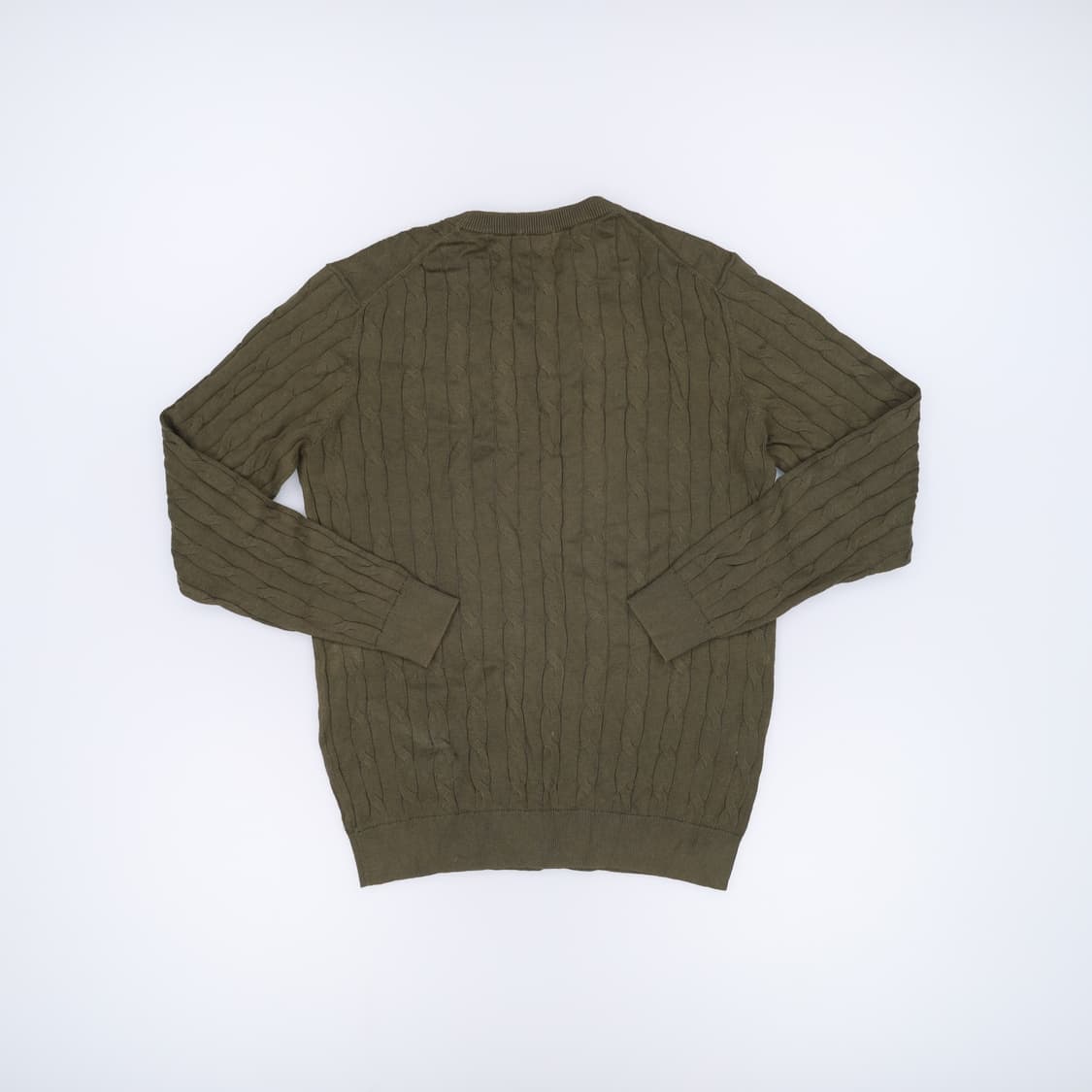 L 유니클로 케이블 니트 0417H1 상품이미지2