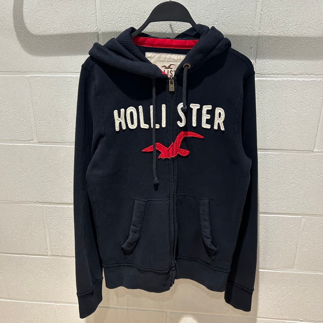 Hollister Black Zip-Up Hoodie 상품이미지7