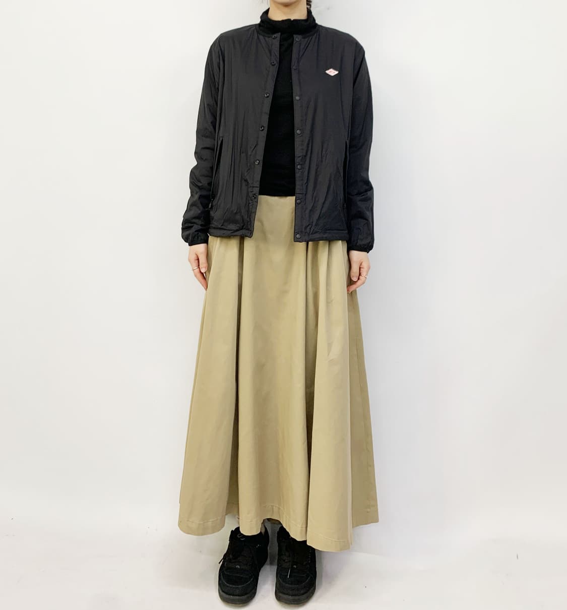 디키즈 핀턱 롱 스커트 상품이미지1