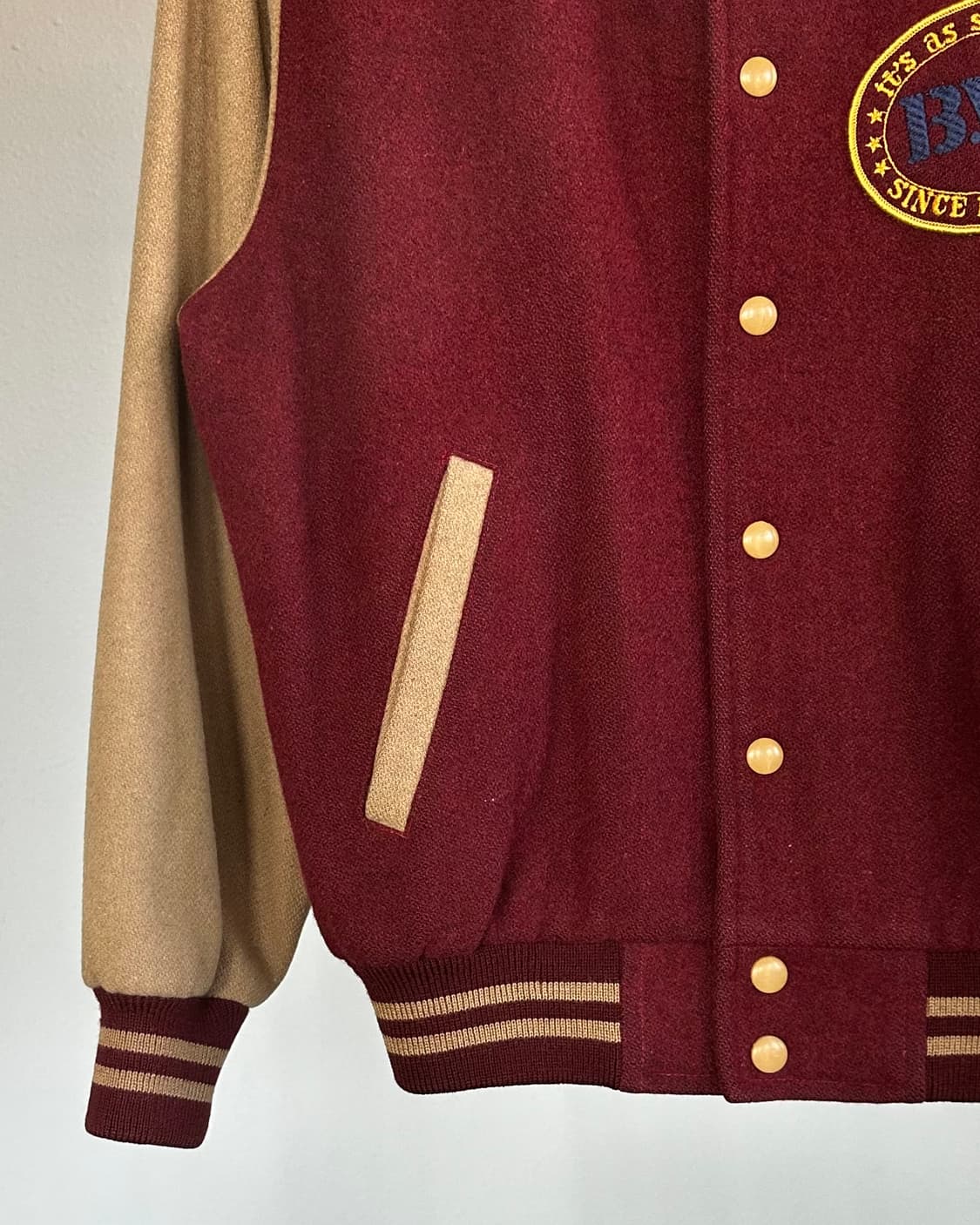 [M]B.V.D JPN 90s 울 바시티 자켓 상품이미지4