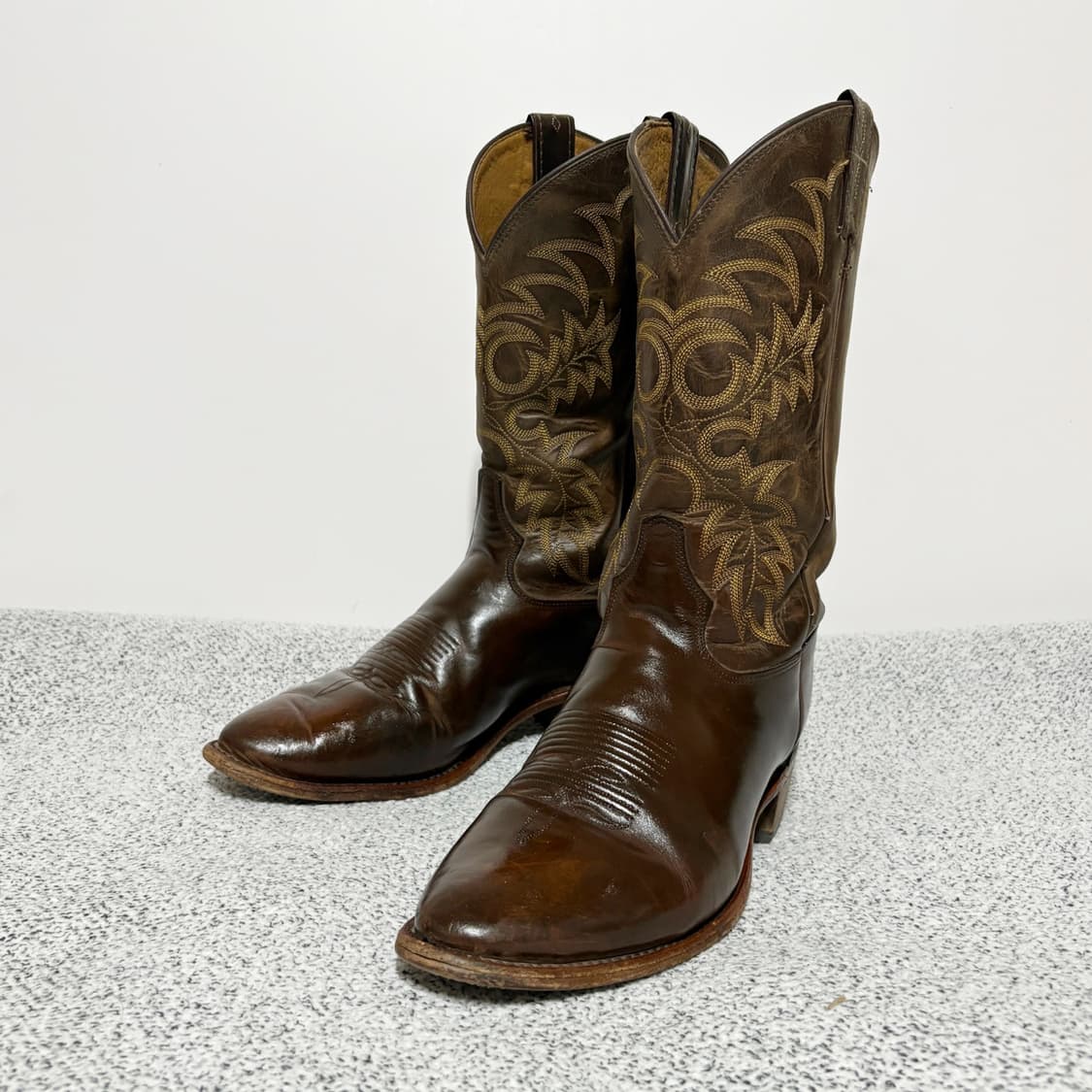 토니 라마 빈티지 웨스턴 카우보이 부츠 Made in USA 상품이미지1