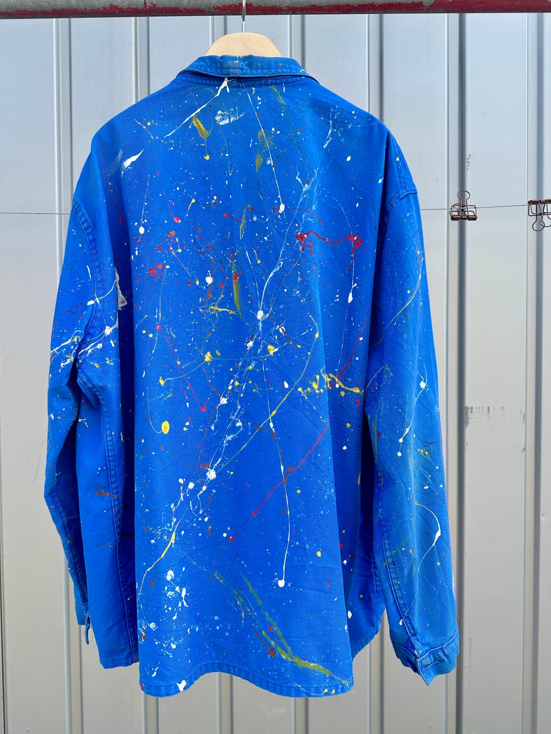 페인팅 프렌치 워크웨어 자켓 상품이미지4