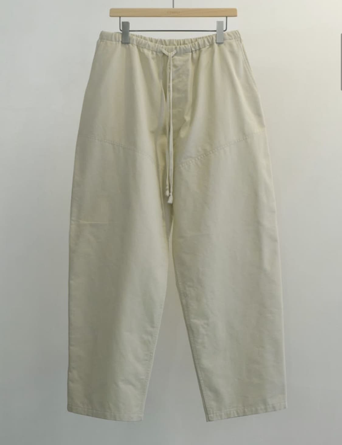 COMOLI 코모리 26SS 포스트 워크 트윌 헌팅 팬츠 아이보리2사 상품이미지1