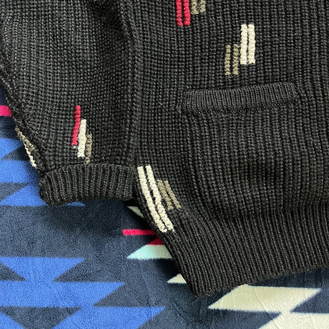 90s LAMATTA 빈티지 울100 가디건(실측확인) 상품이미지3