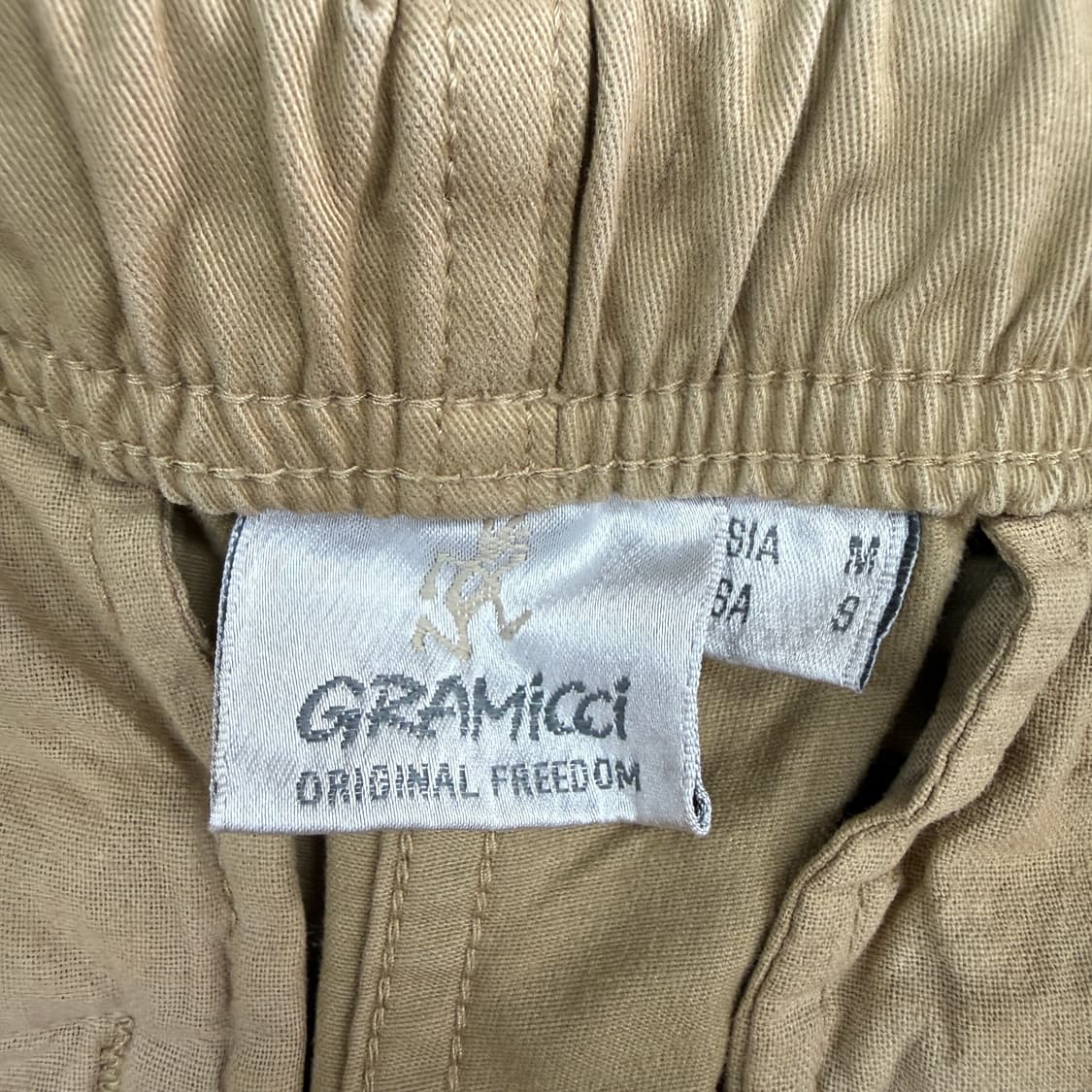 (M)그라미치 Gramicci 위빙벨트 코튼팬츠(베이지) 상품이미지3