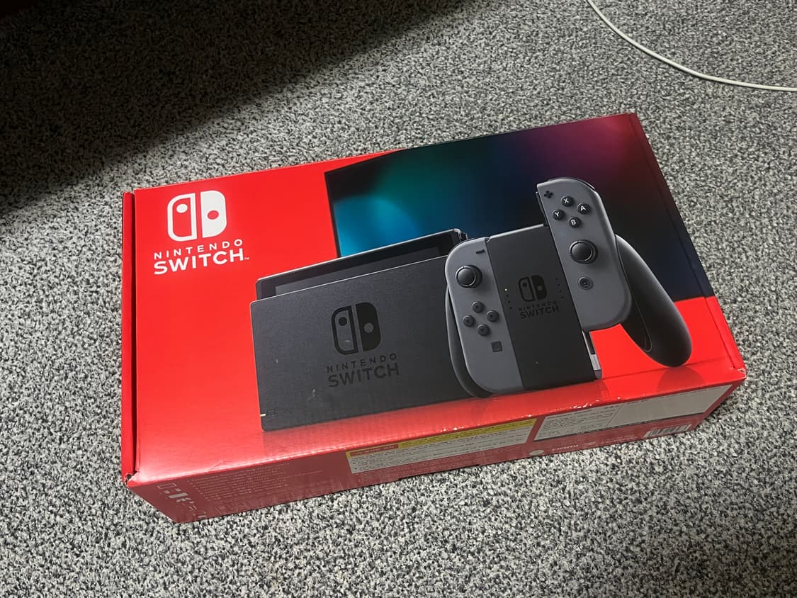 닌텐도 스위치1 본체 박스 풀세트 (배터리 개선판) 상품이미지2