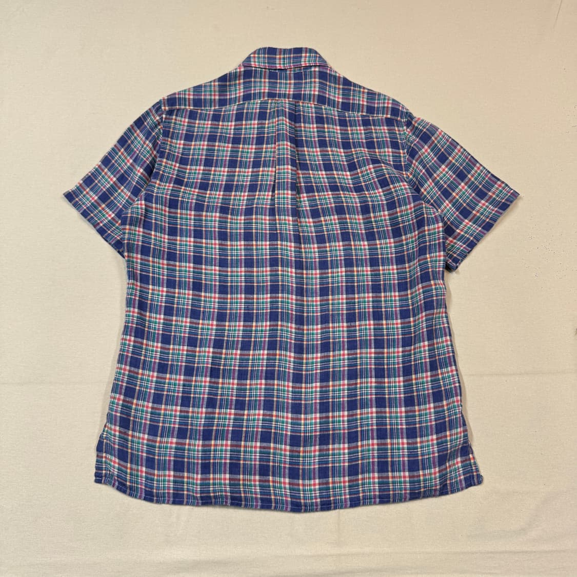 S) 폴로 랄프로렌 씨 소프트 린넨 체크 셔츠 상품이미지4