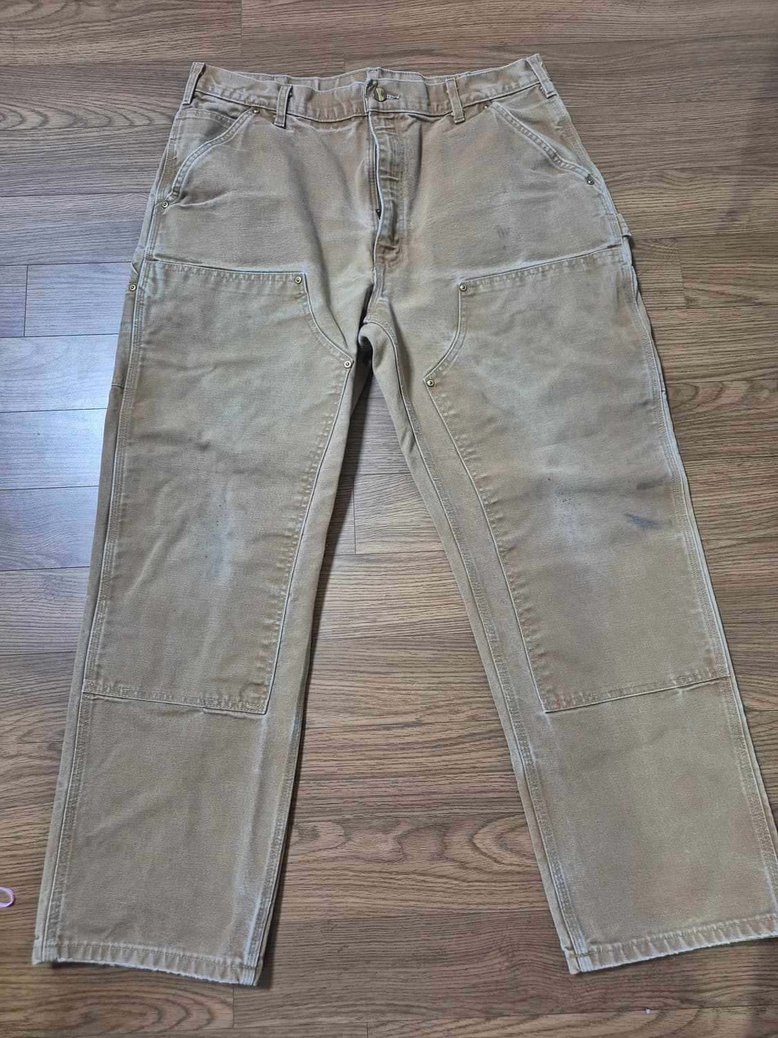 [36] 칼하트 더블니 B01 BRN 상품이미지1